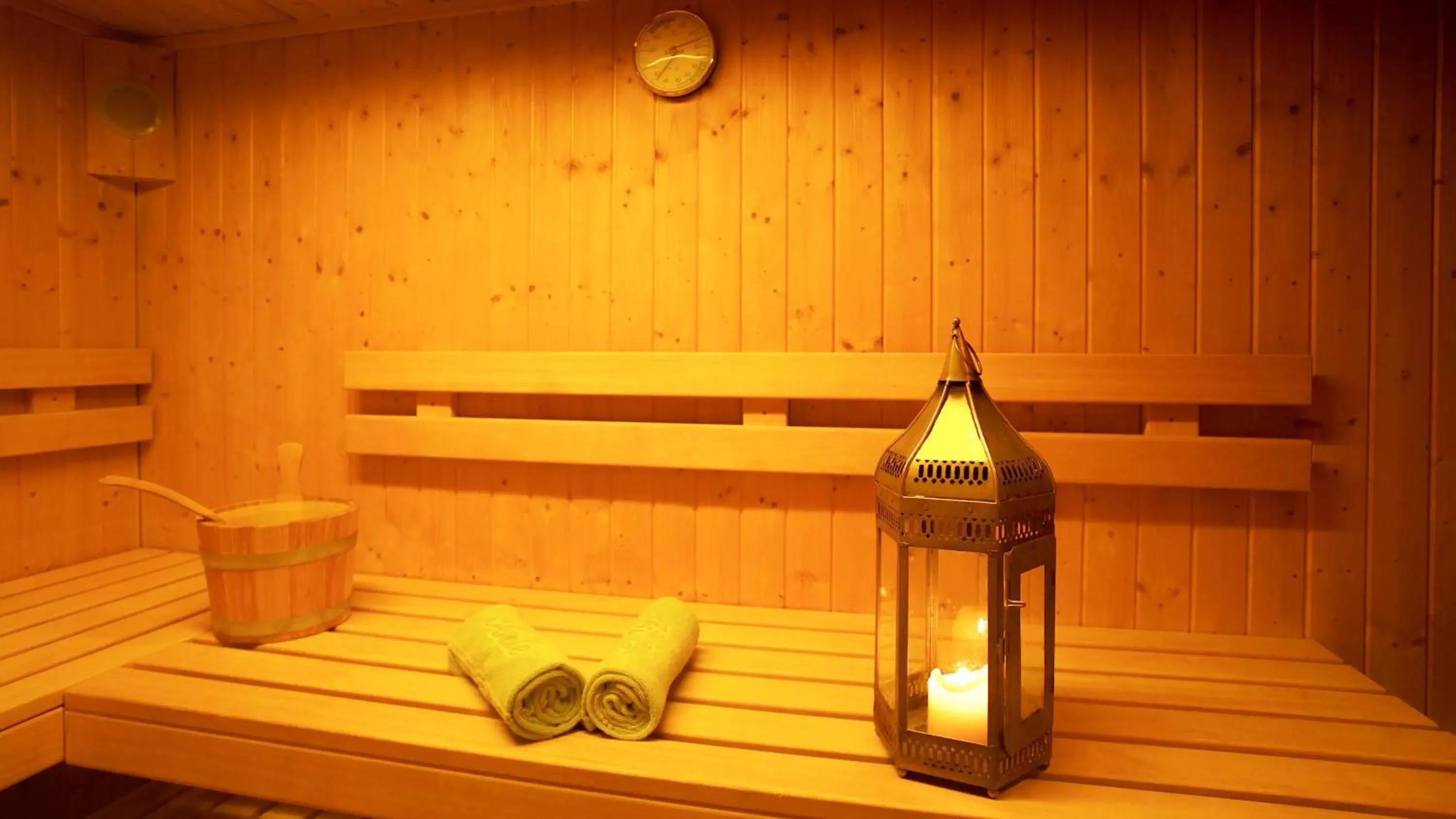 Sauna in Hotel Victoria & Iside Spa