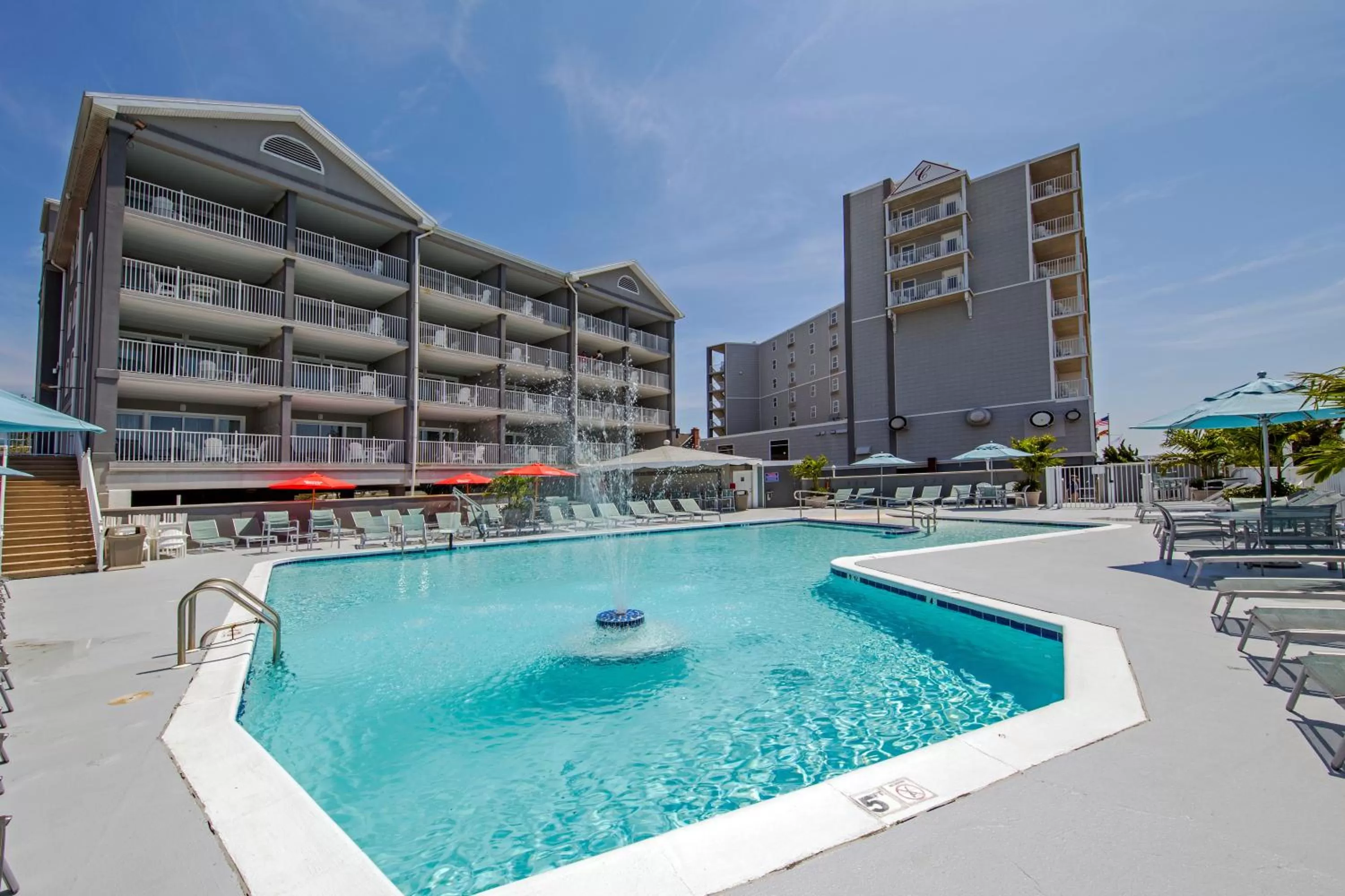 Property building in Commander Hotel & Suites