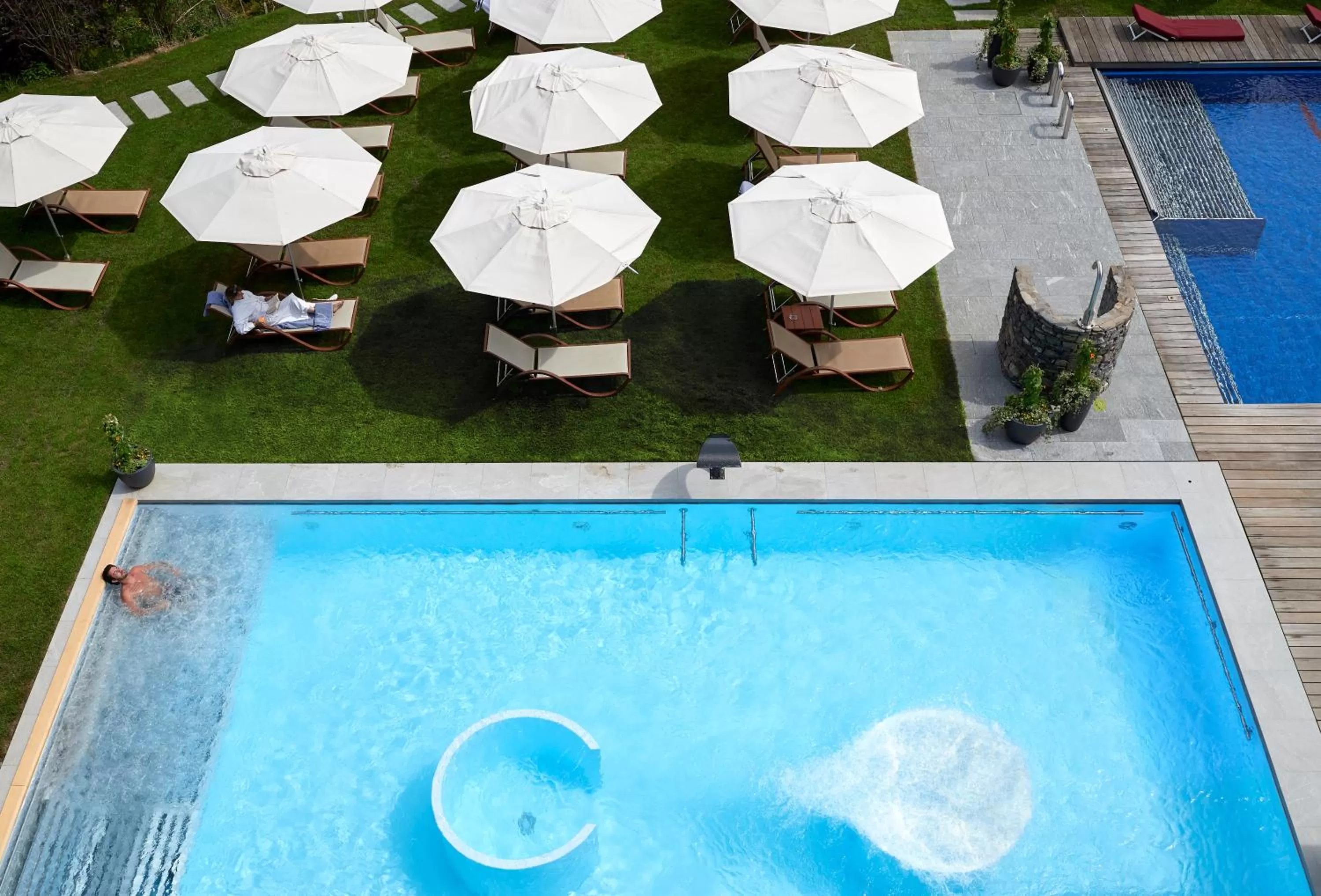 Swimming pool in ERMITAGE Wellness- & Spa-Hotel