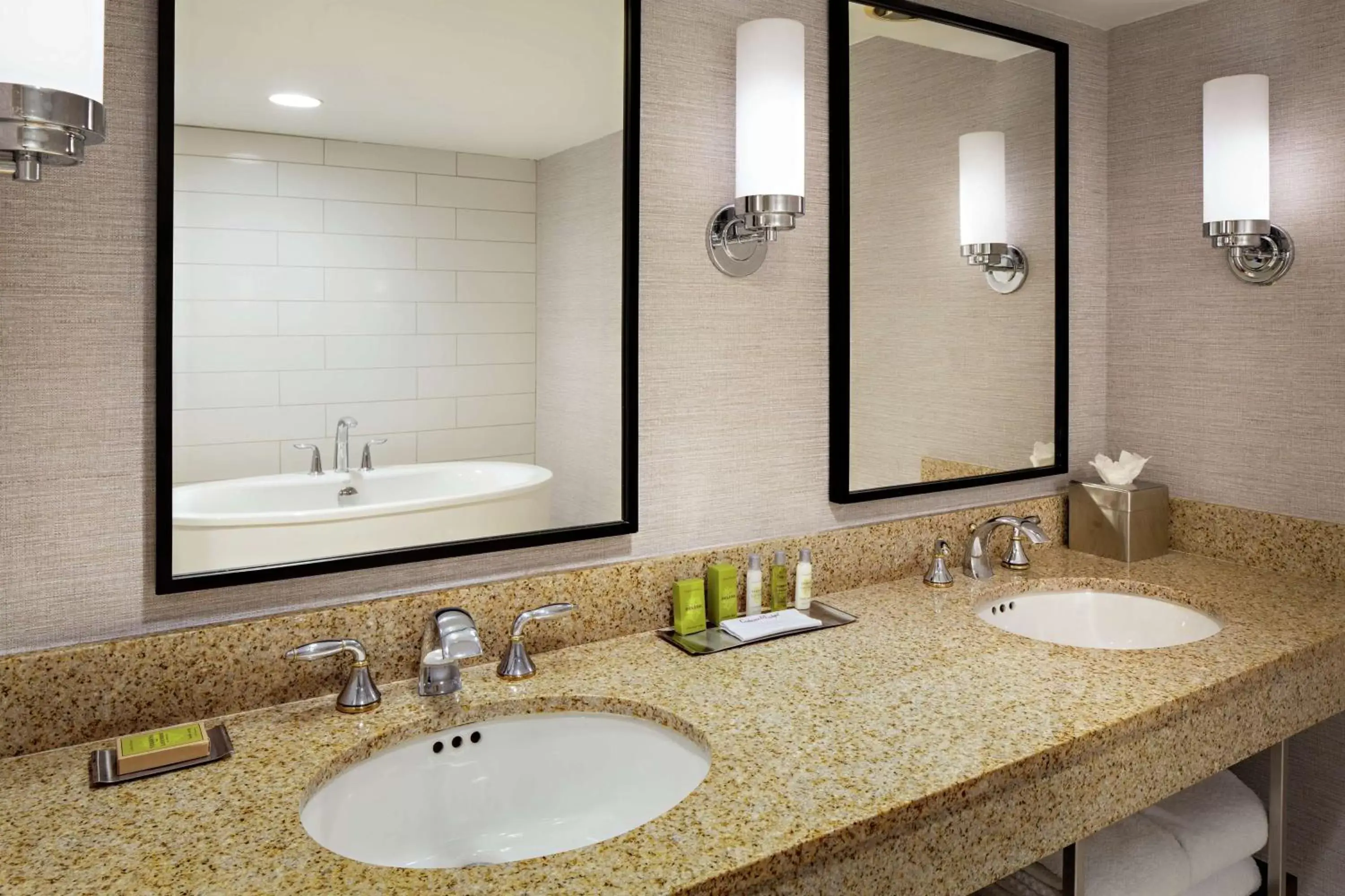 Bathroom in DoubleTree by Hilton Fairfield Hotel & Suites