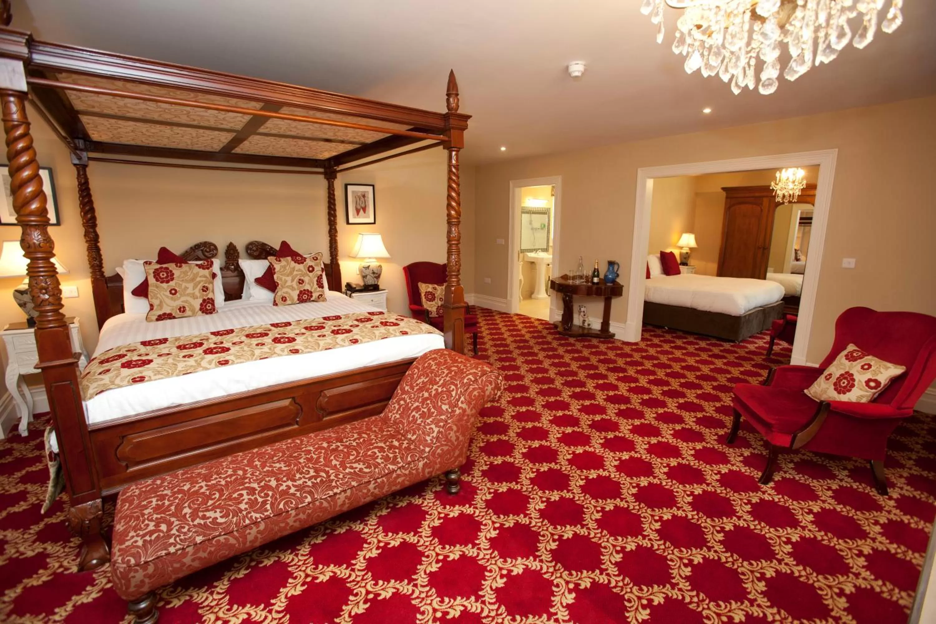 Bed in Ballyseede Castle