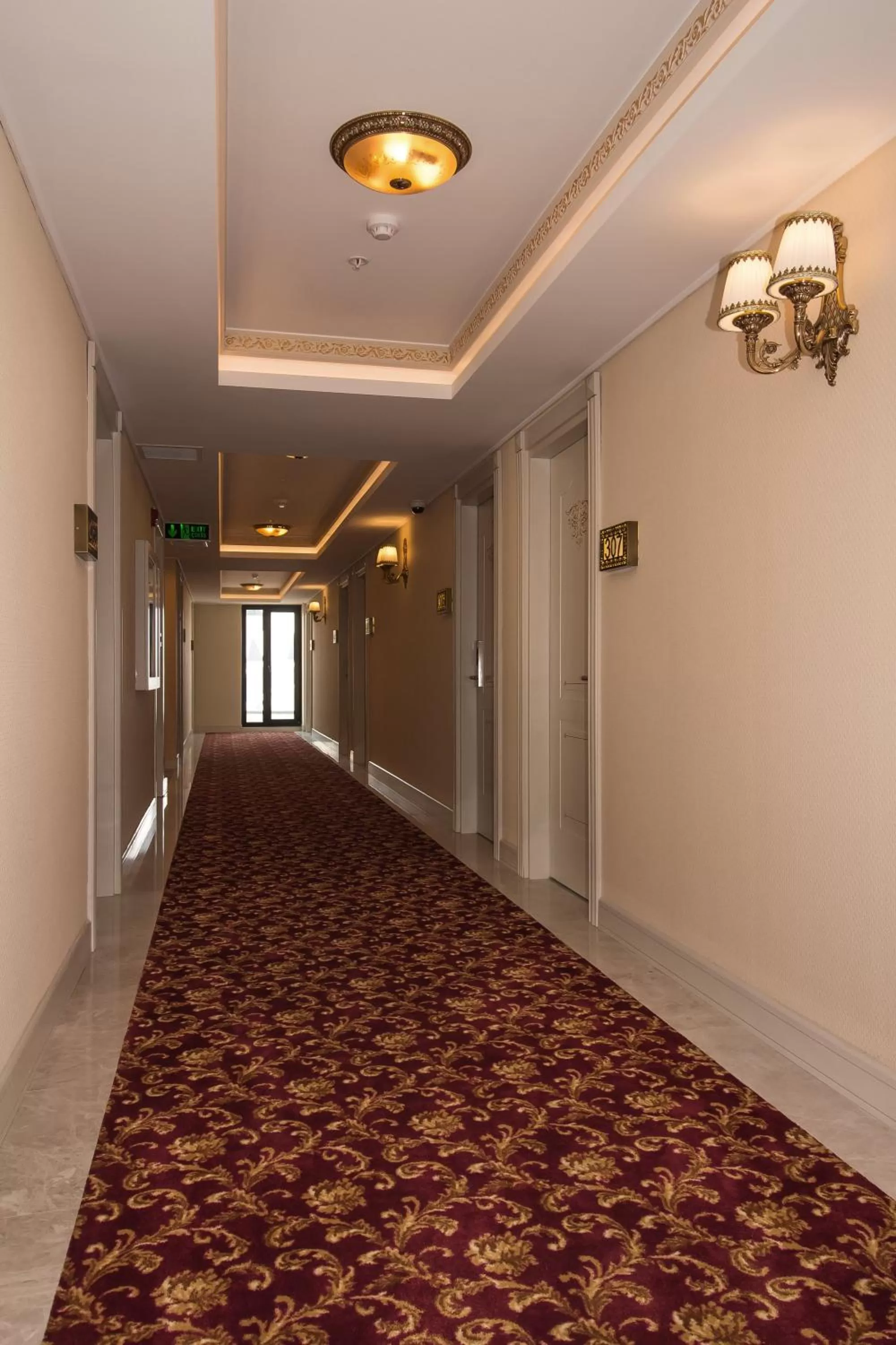 Decorative detail in Istanbul Town Hotel