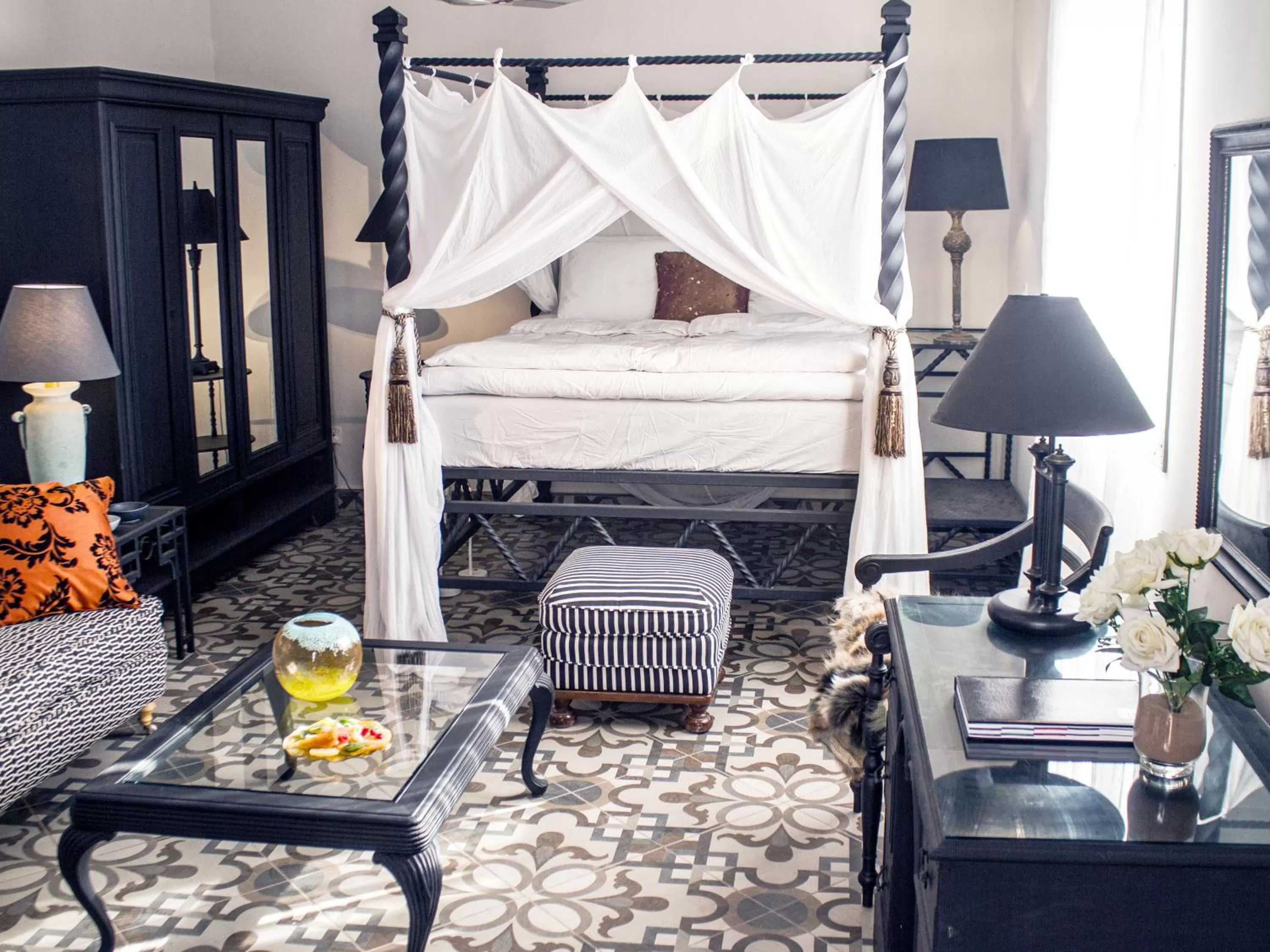 Bed in RoofTop Boutique Hotel Adults Only