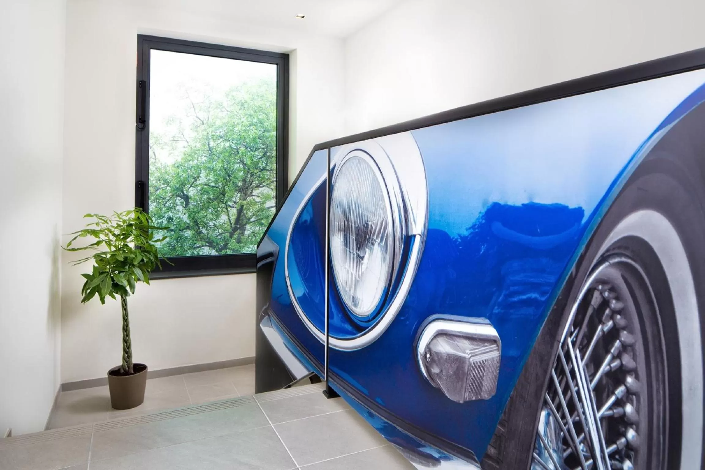 Lobby or reception in Automobil Hotel