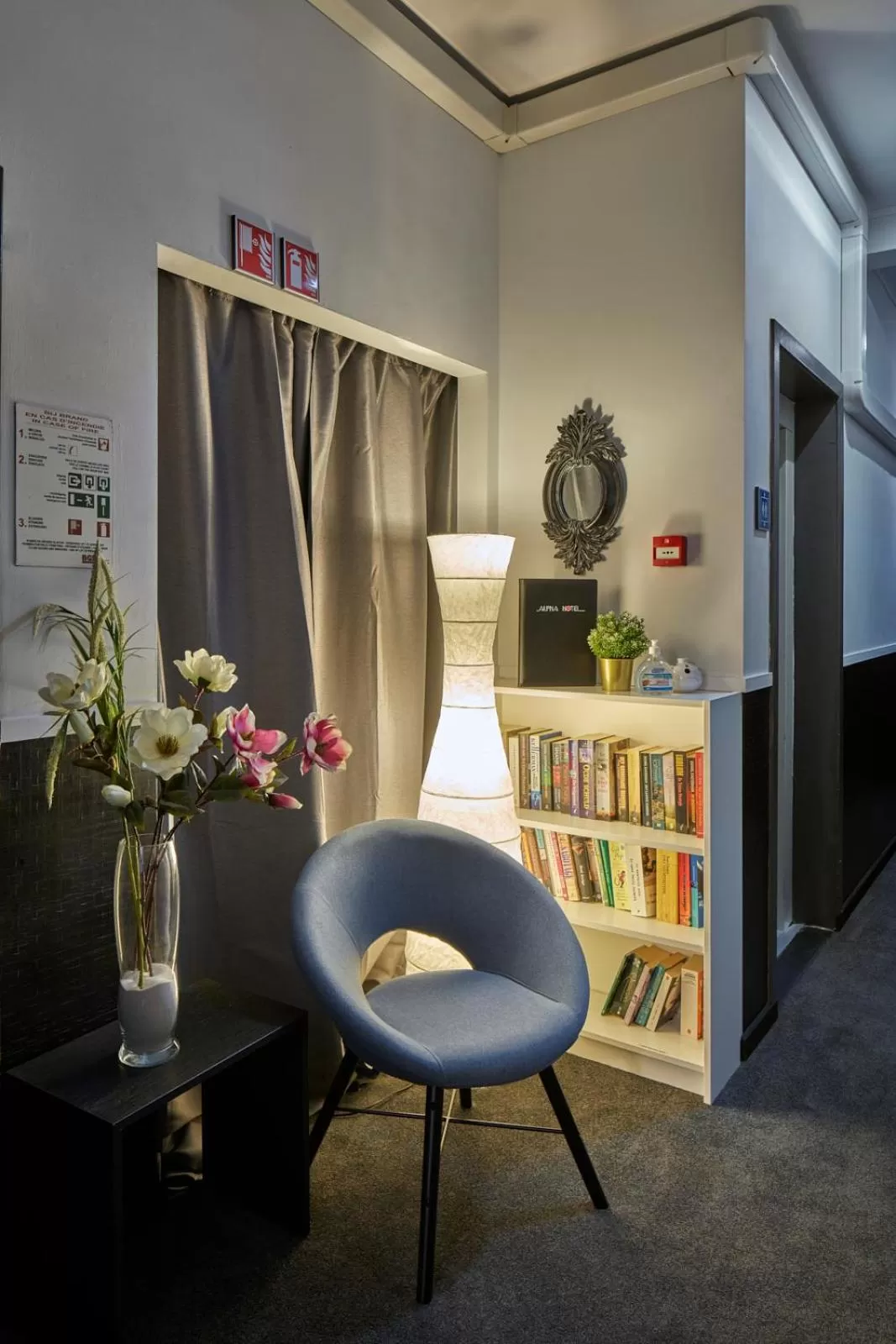 Library in Alpha Hotel and Aparthotel