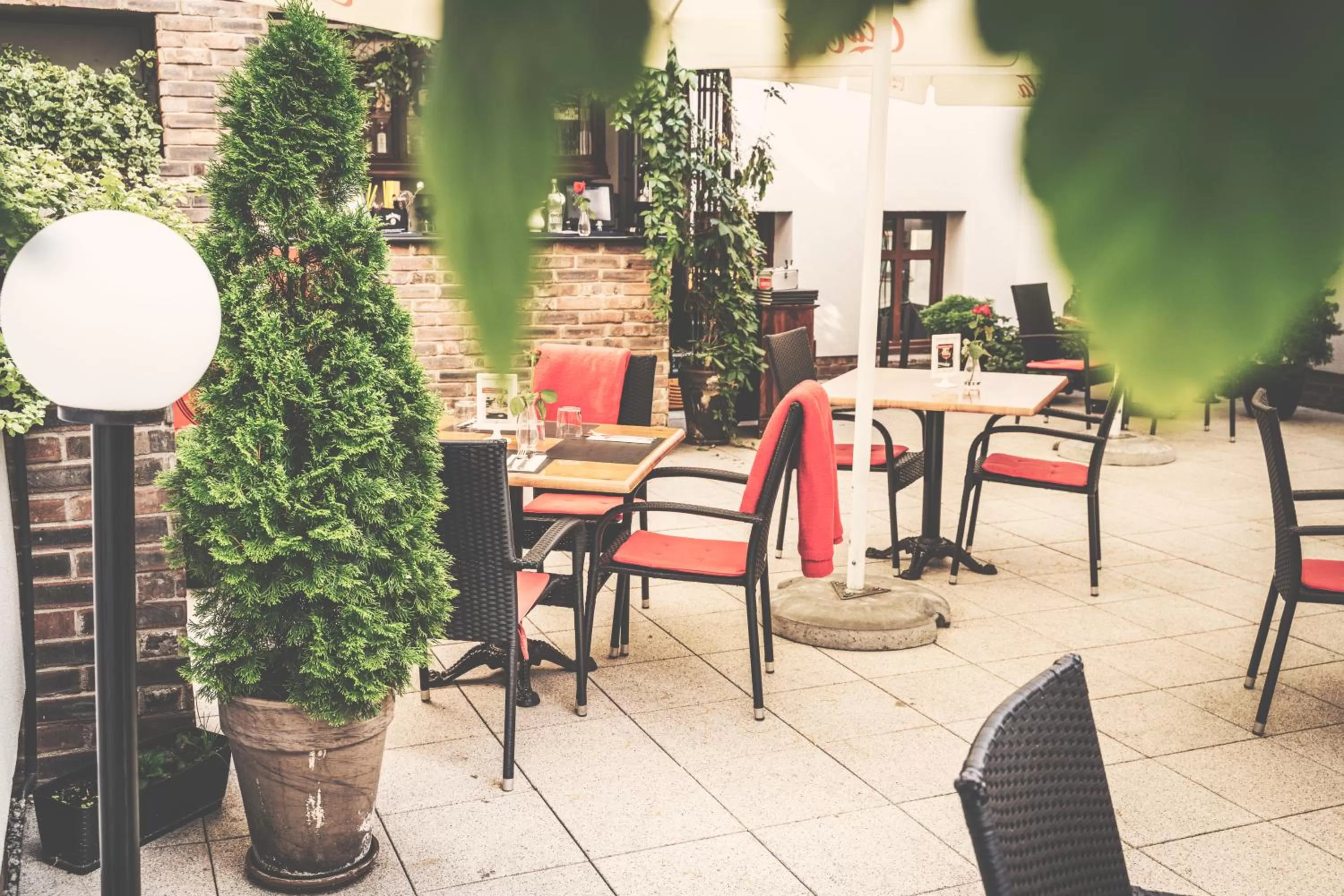 Patio in Hotel Centrum Sosnowiec