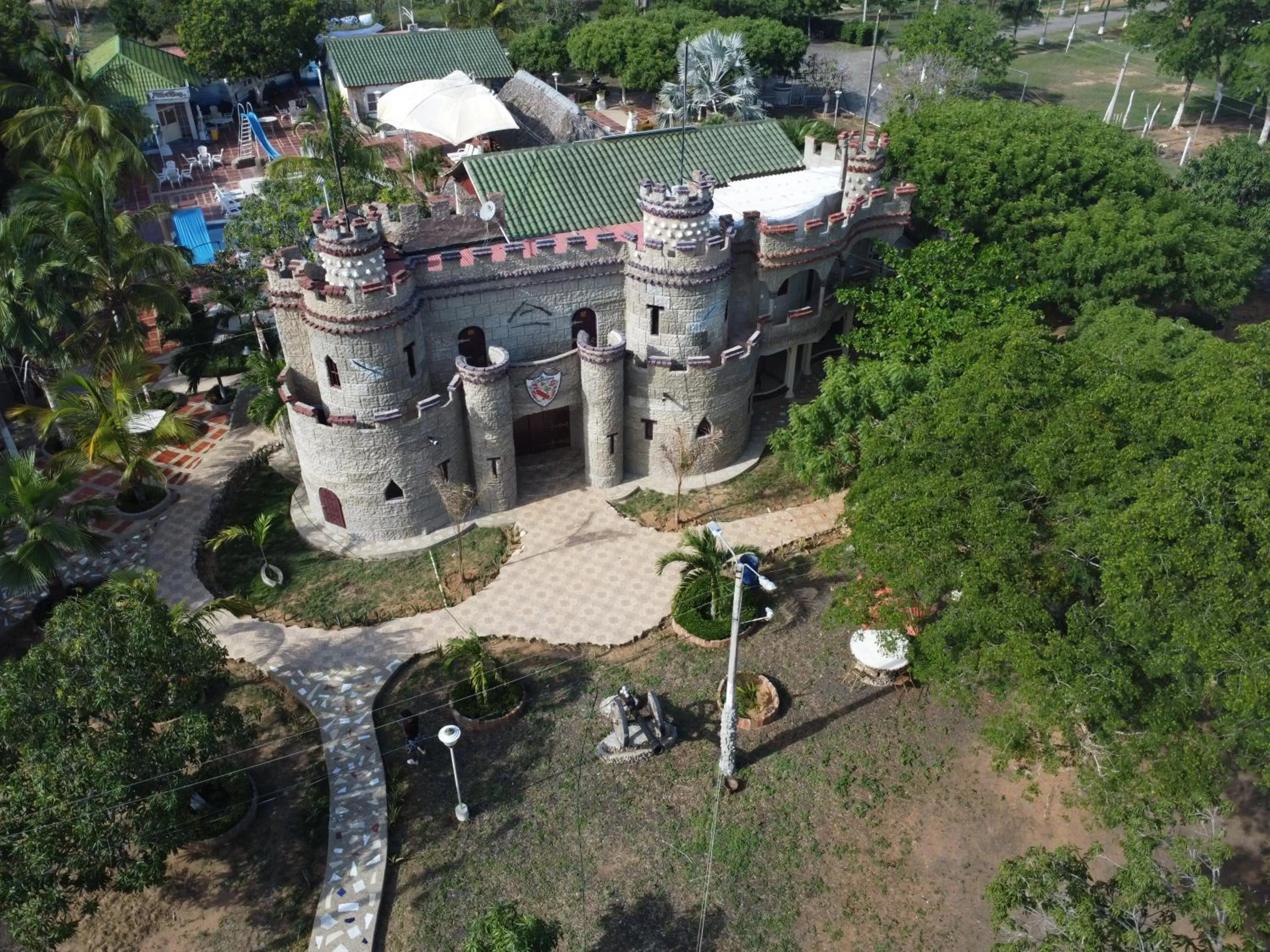 Property building in Eco-Hotel Villa Elina