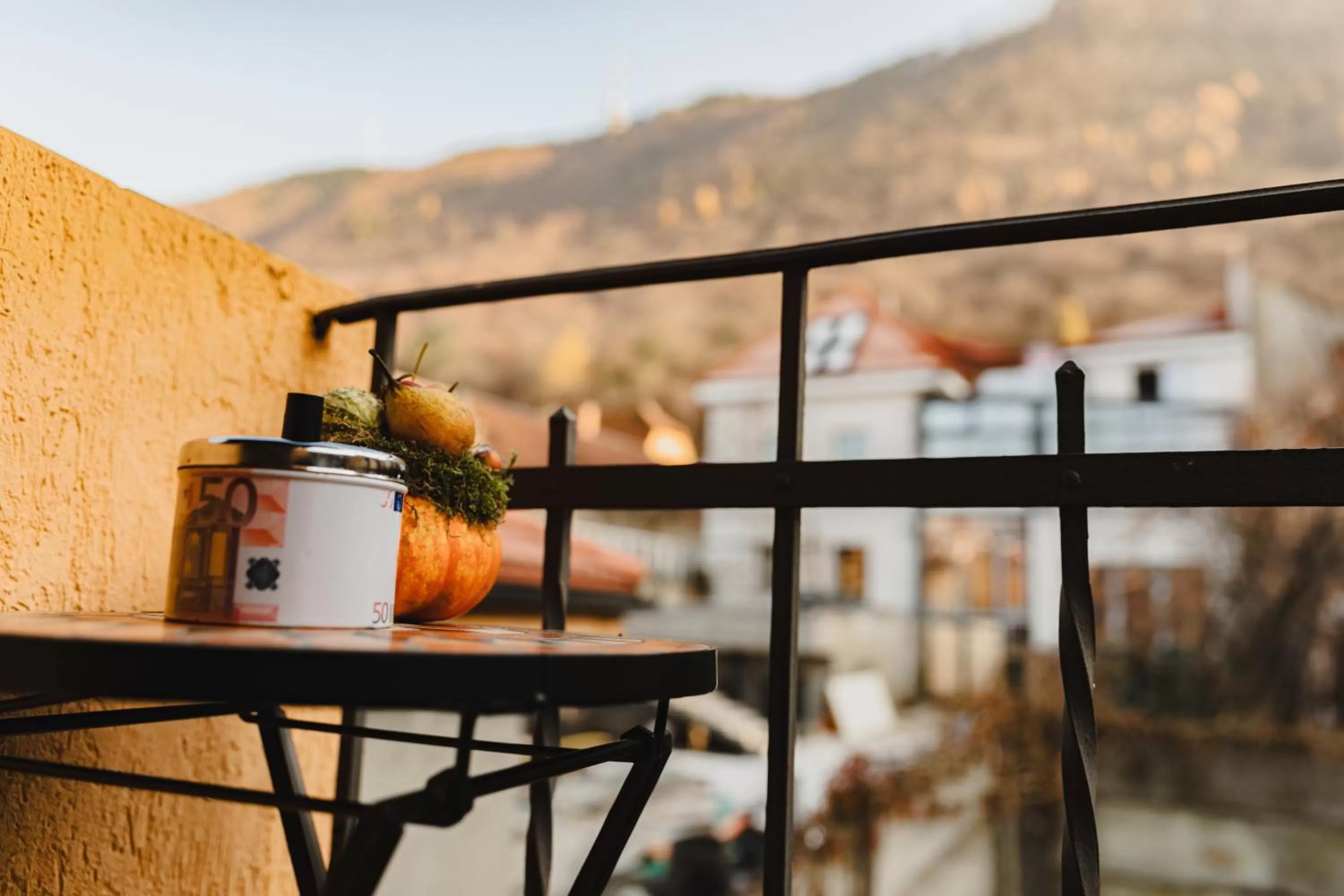 Balcony/Terrace in ALBERT RESIDENCE Brasov with complimentary parking and 10 percent Food and Drinks