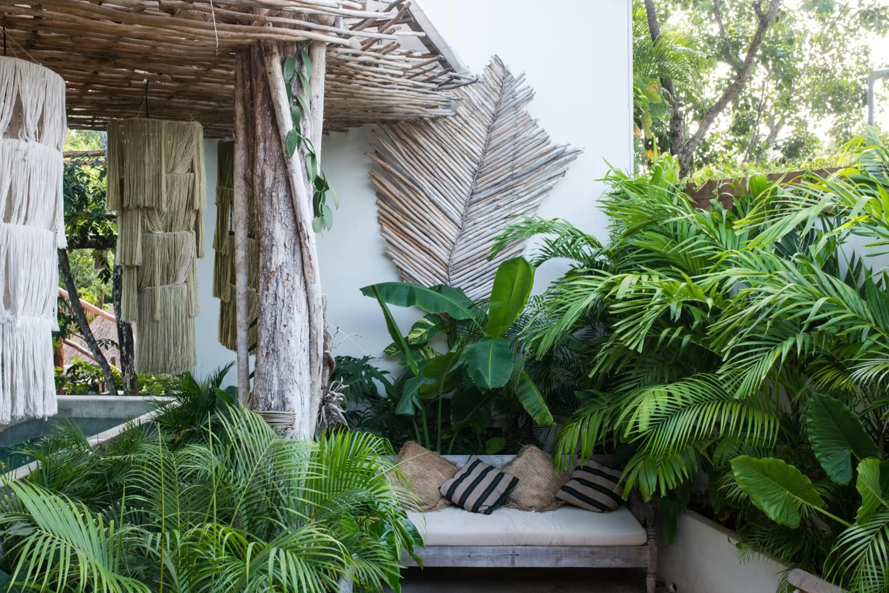 Bedroom in Orchid House Tulum Jungle