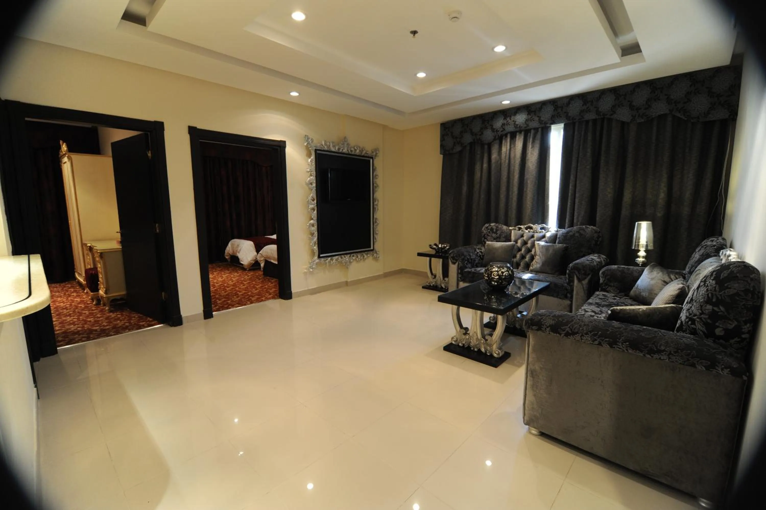 Dining area in فندق حديقة الأزهار