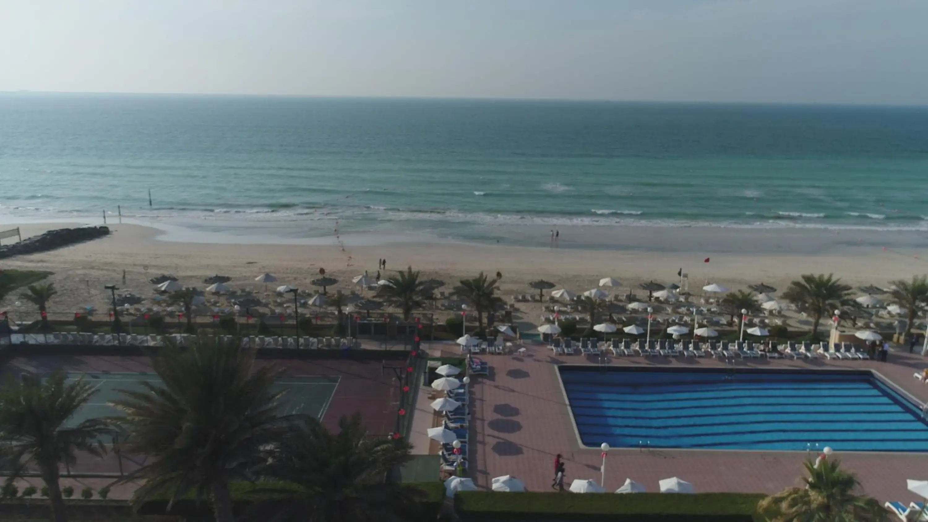 Bird's eye view, Bird's-eye View in Sharjah Carlton Hotel