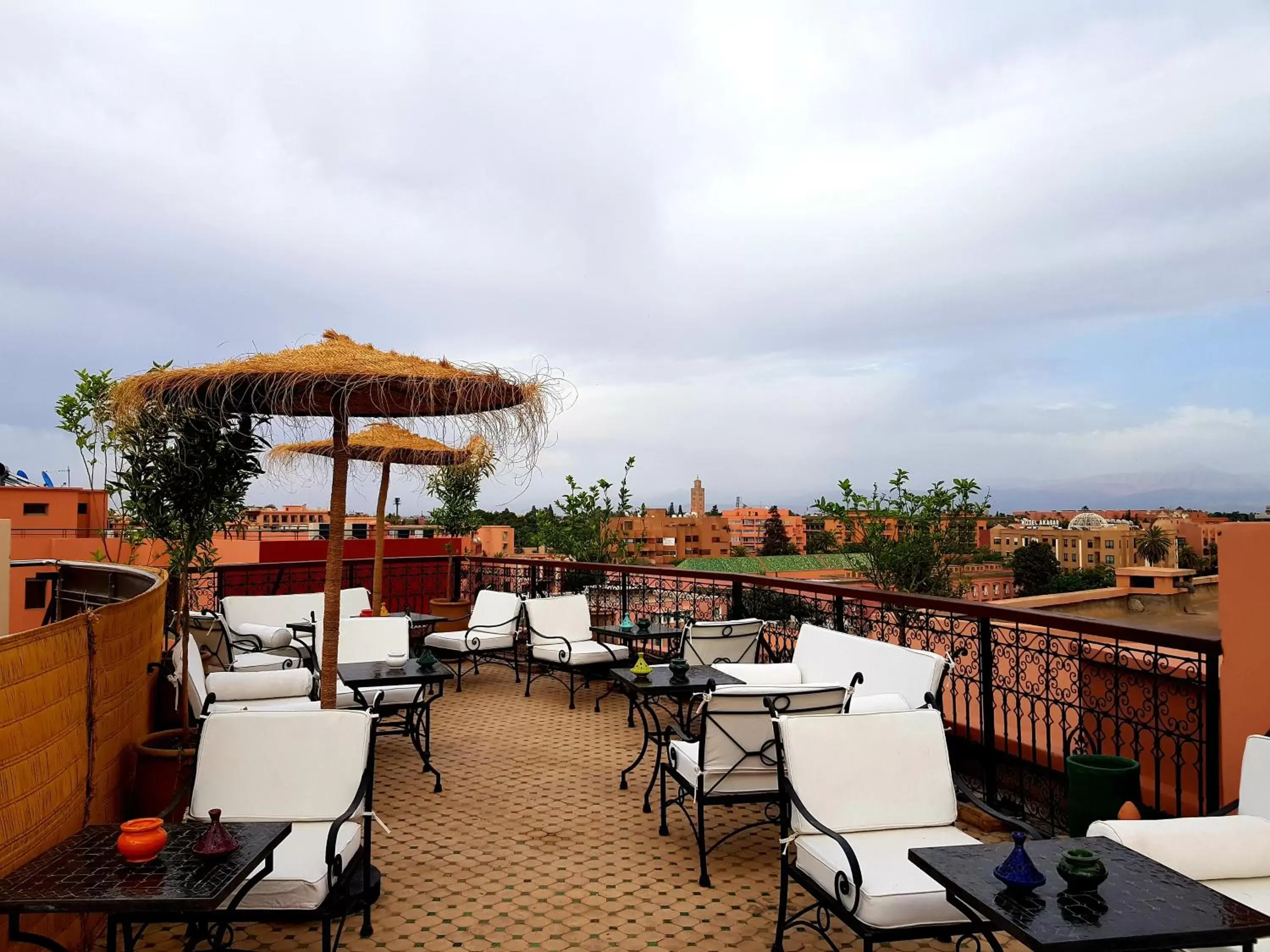 Patio in Dellarosa Boutique Hotel and Spa