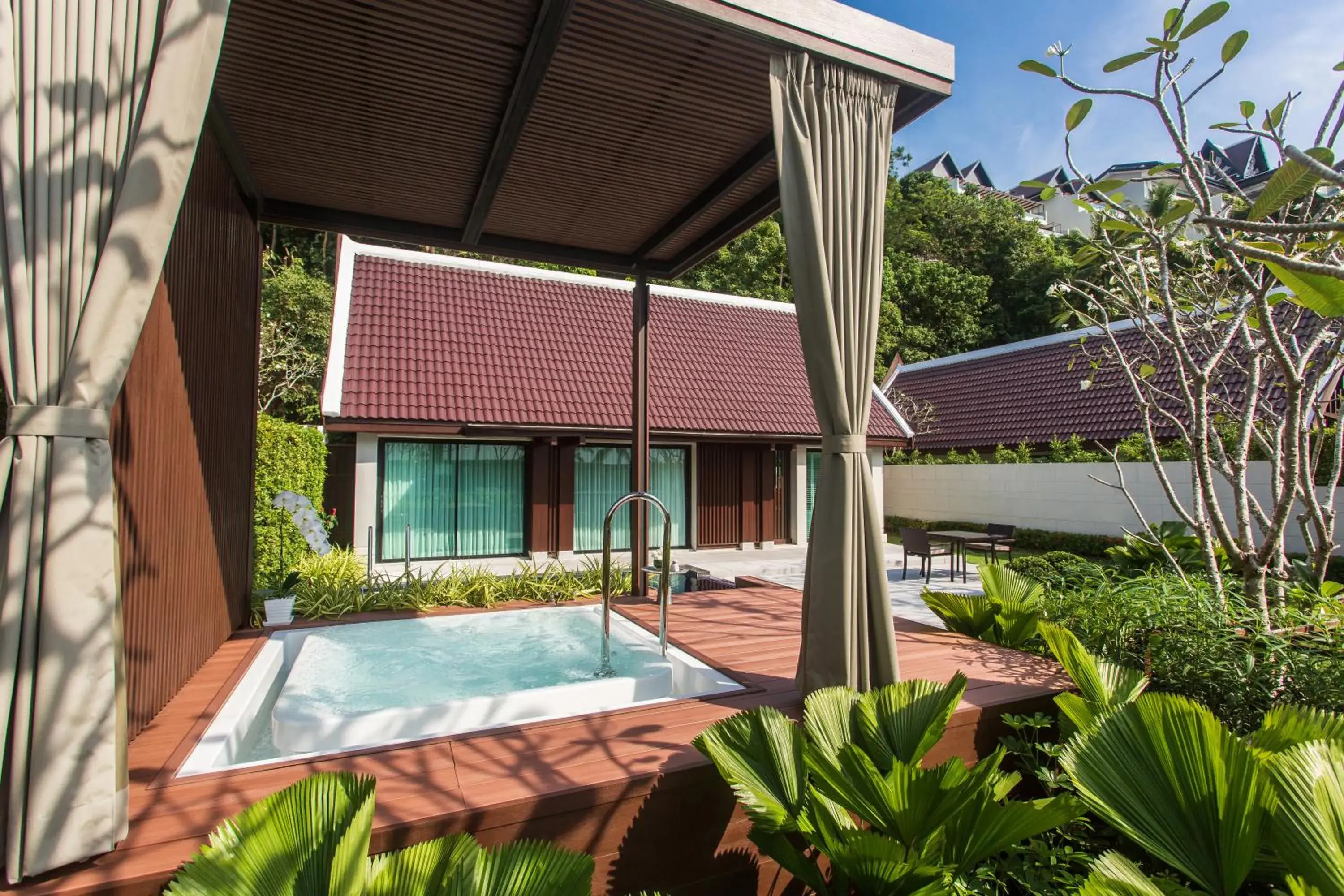 Patio, Swimming Pool in InterContinental Koh Samui Resort, an IHG Hotel Patio, Swimming Pool in InterContinental Koh Samui Resort, an IHG Hotel