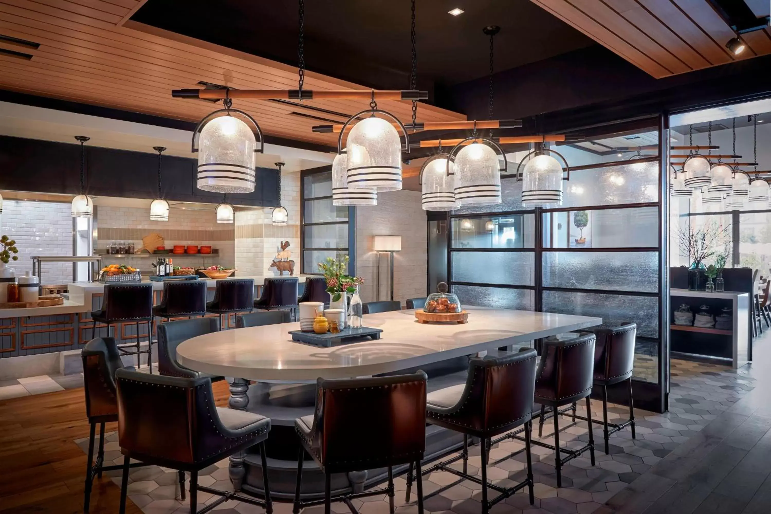 Kitchen or kitchenette, Restaurant/Places to Eat in Marriott Irvine Spectrum