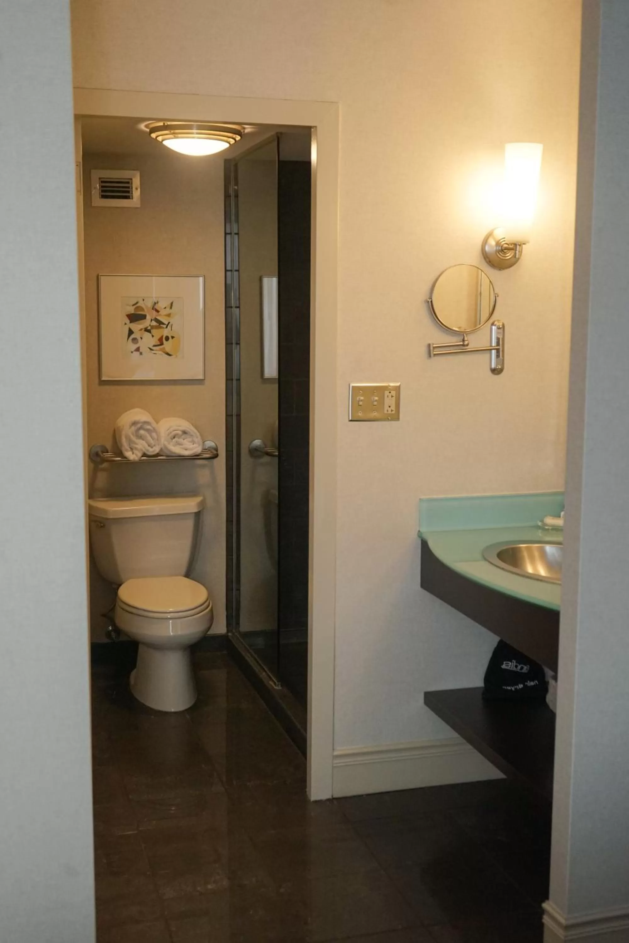 Shower in Crowne Plaza Syracuse by IHG