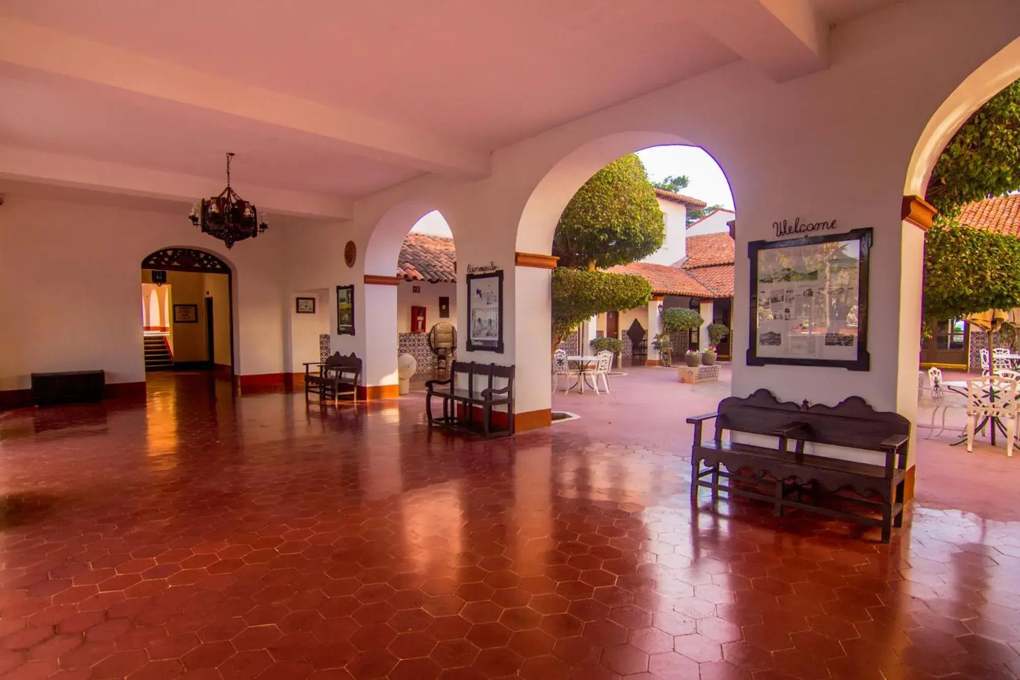 Lobby or reception in Hotel Playa de Cortes