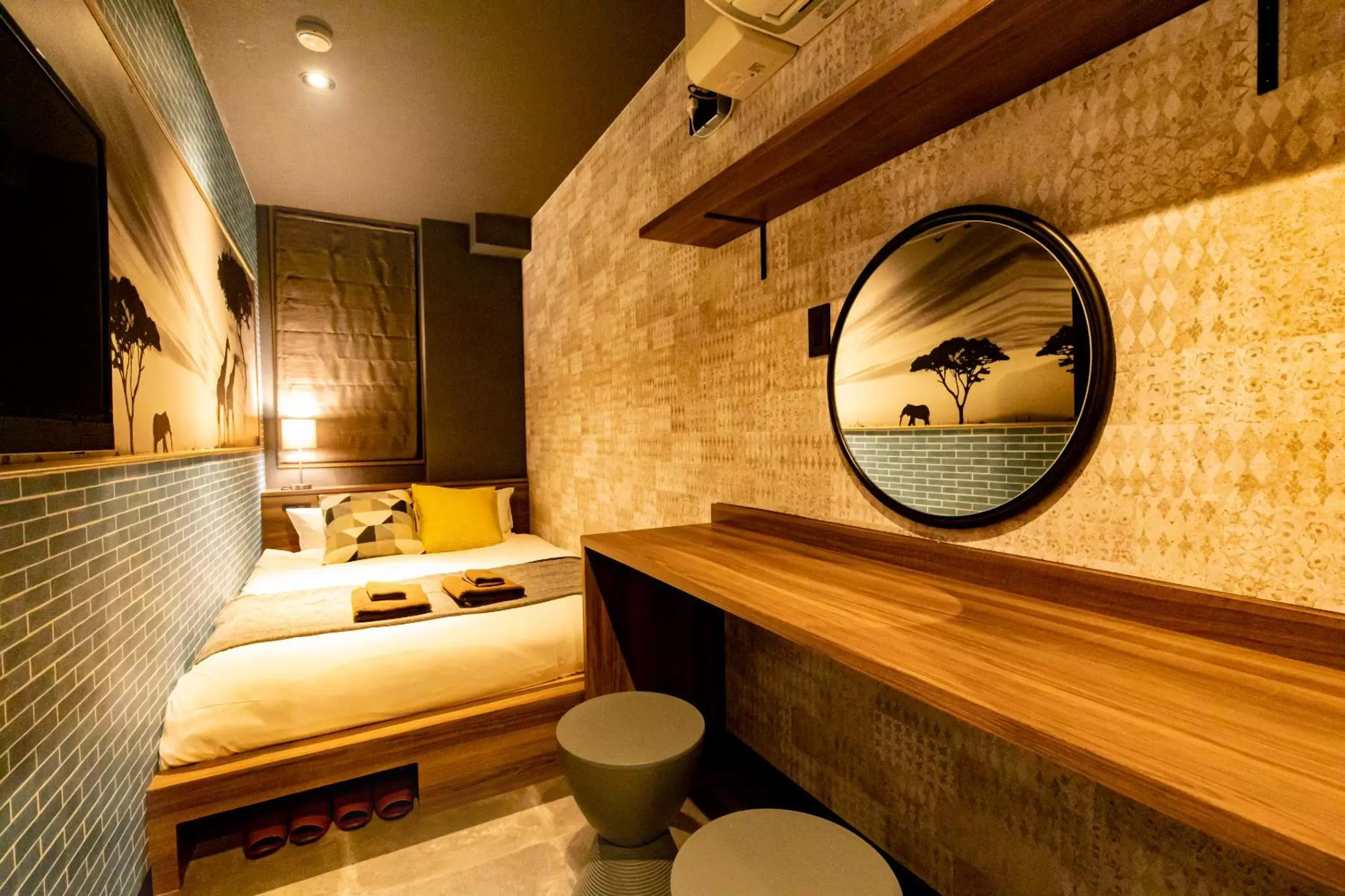 Bed in UNDER RAILWAY HOTEL AKIHABARA Bed in UNDER RAILWAY HOTEL AKIHABARA