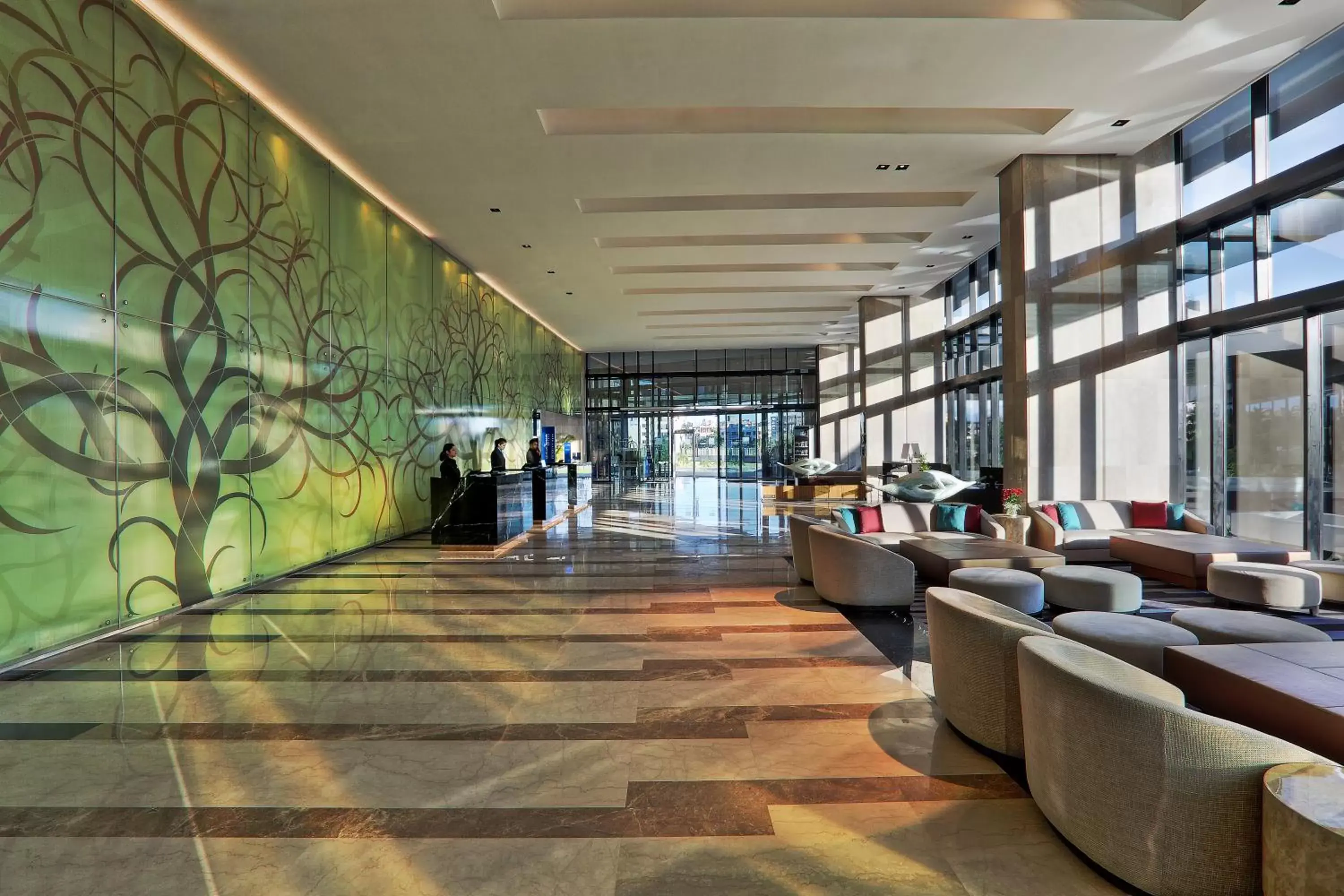 Lobby or reception in Novotel Kolkata Hotel and Residences