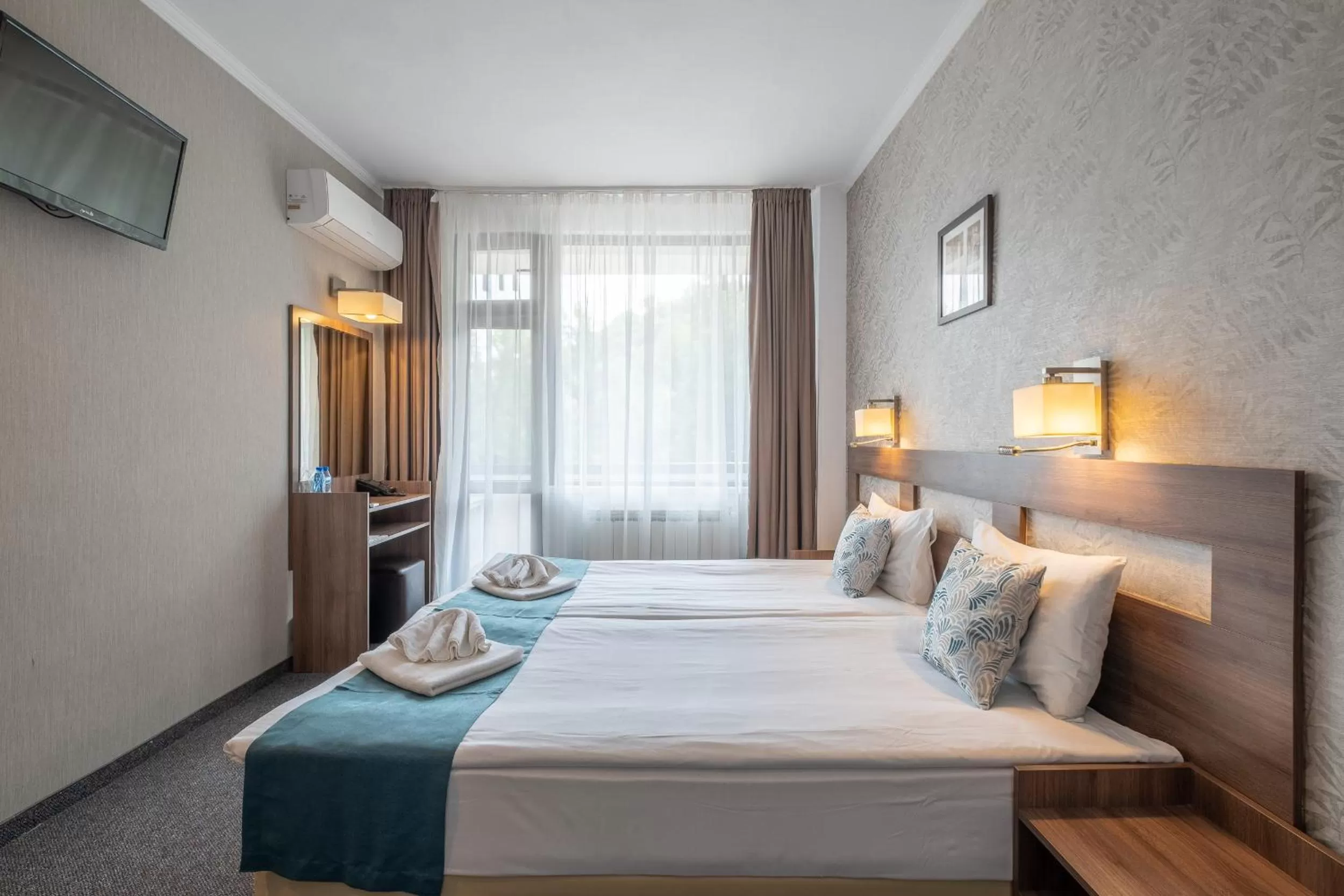 Bedroom, Bed in Park Hotel Asenevtsi