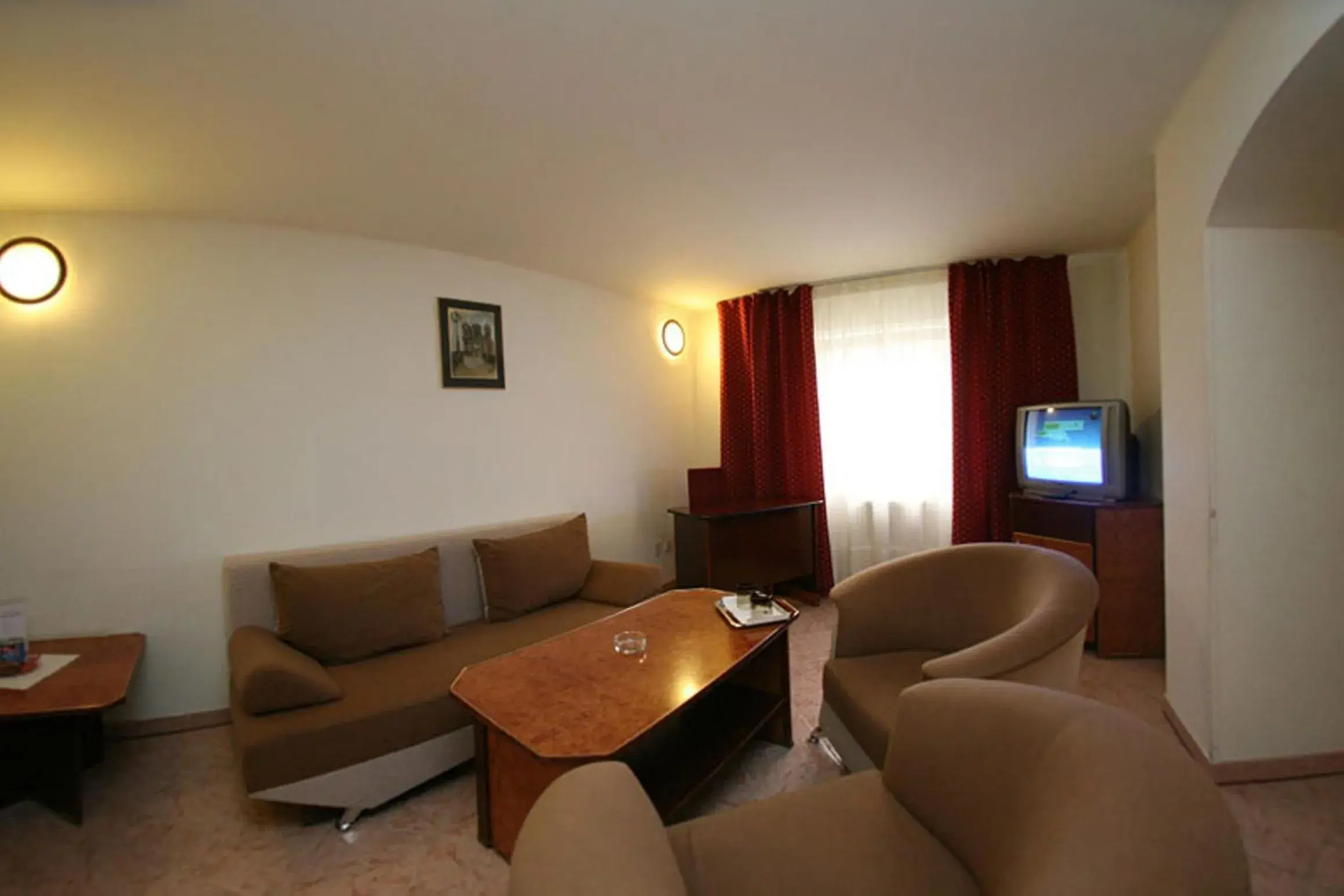 Living room, Seating Area in Euro Hotel