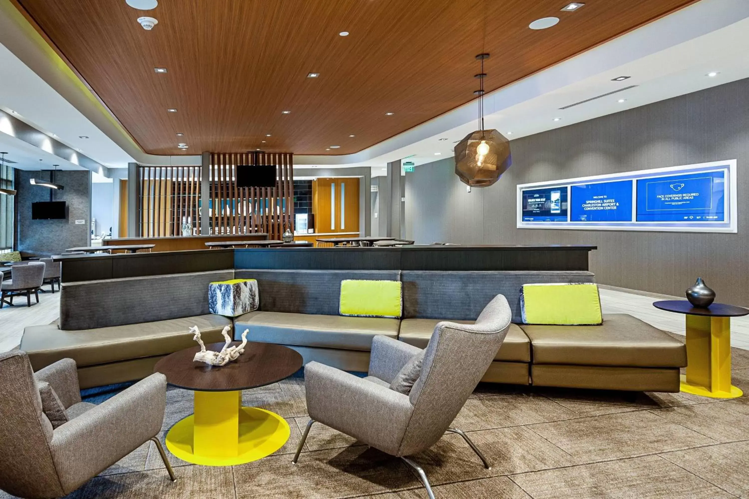 Lobby or reception in SpringHill Suites By Marriott Charleston Airport & Convention Center