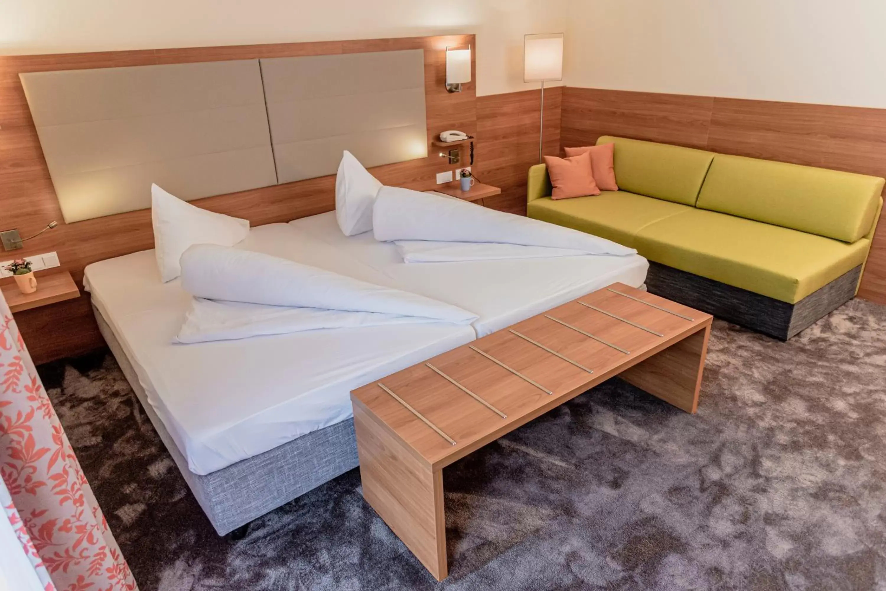 Family Room with Balcony in Wohlfühlhotel Goiserer Mühle Family Room with Balcony in Wohlfühlhotel Goiserer Mühle