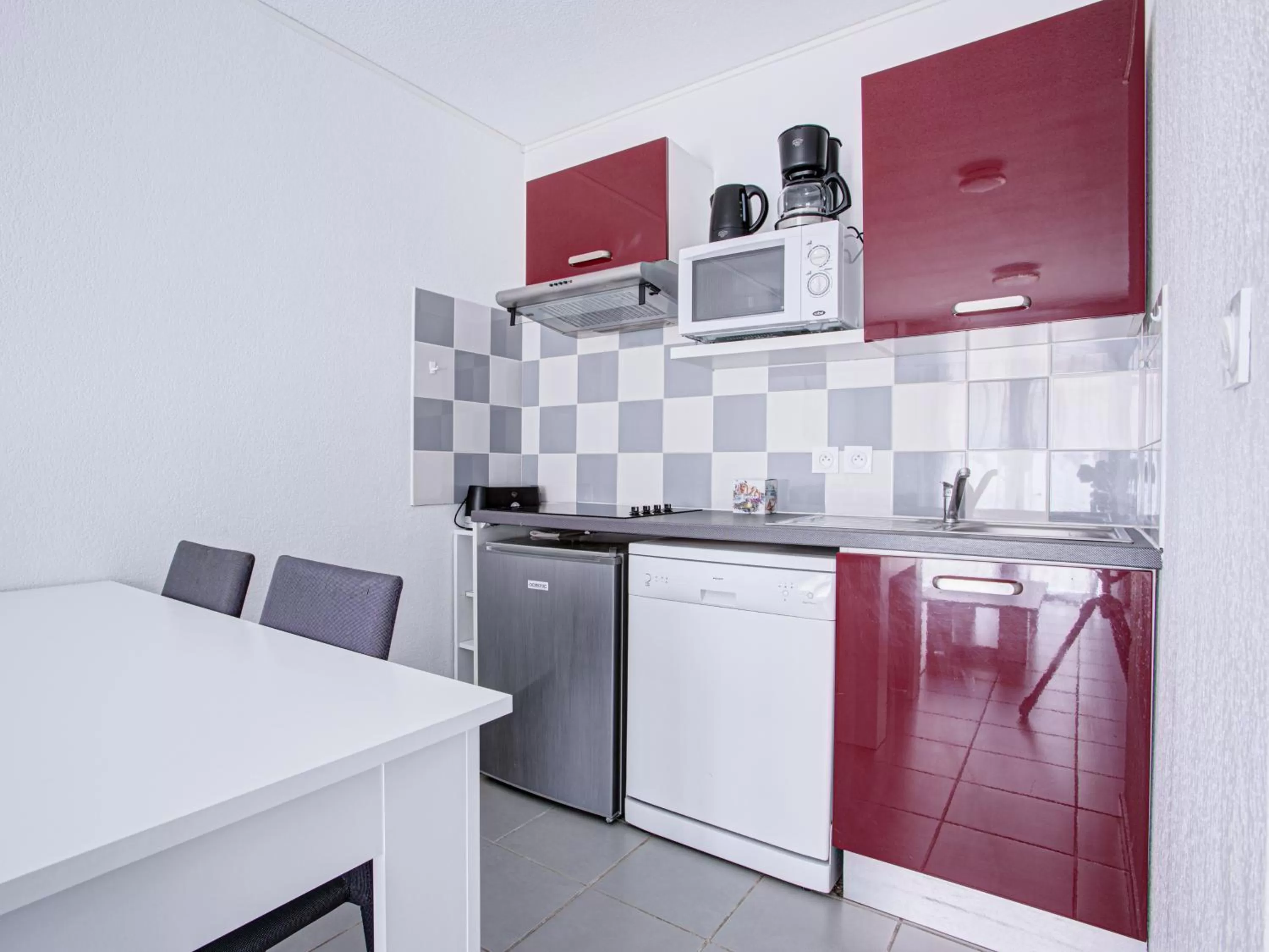 Kitchen or kitchenette in Vacancéole - Les demeures de la Massane - Argelès-sur-Mer