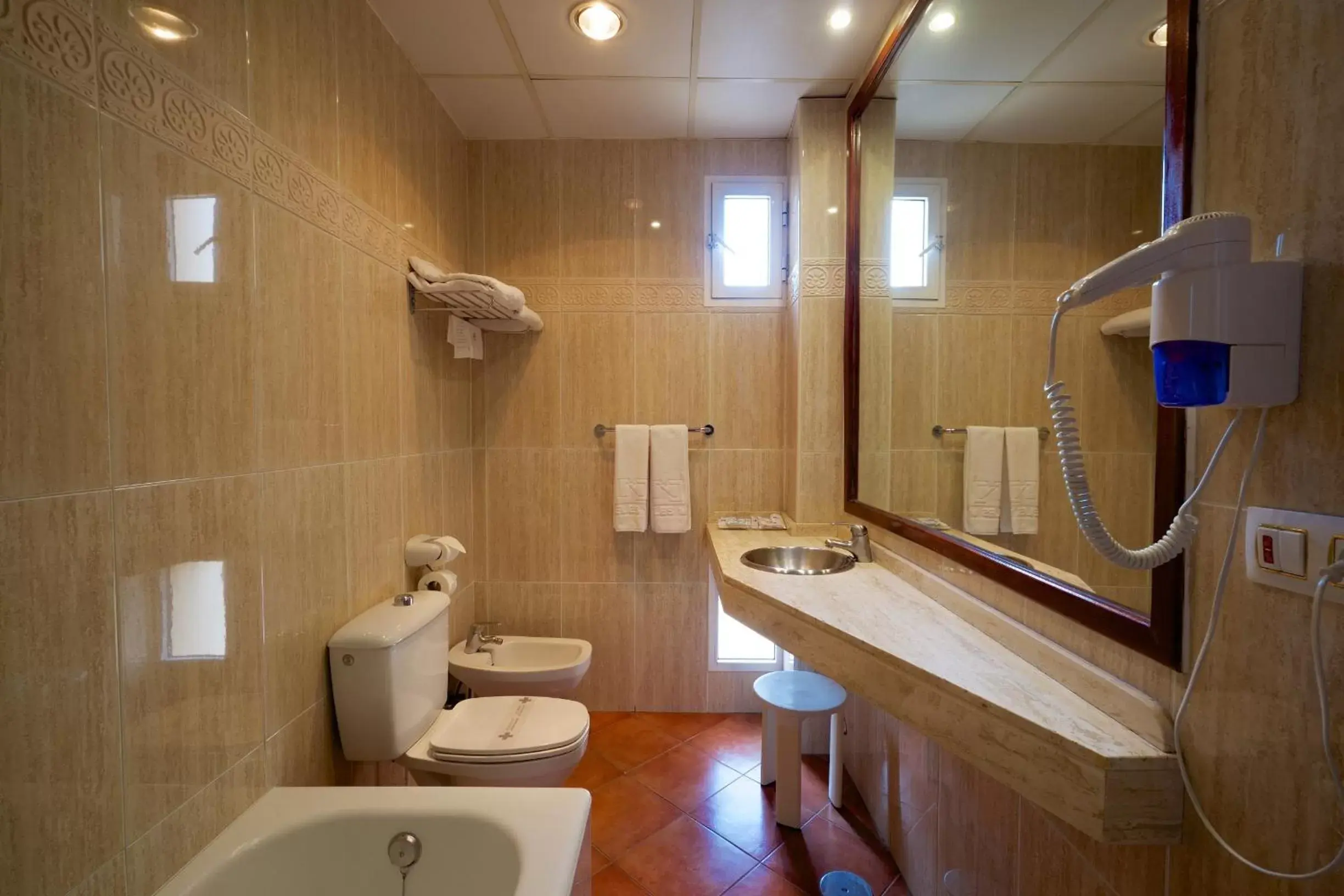 Toilet, Bathroom in Hotel Guadalquivir