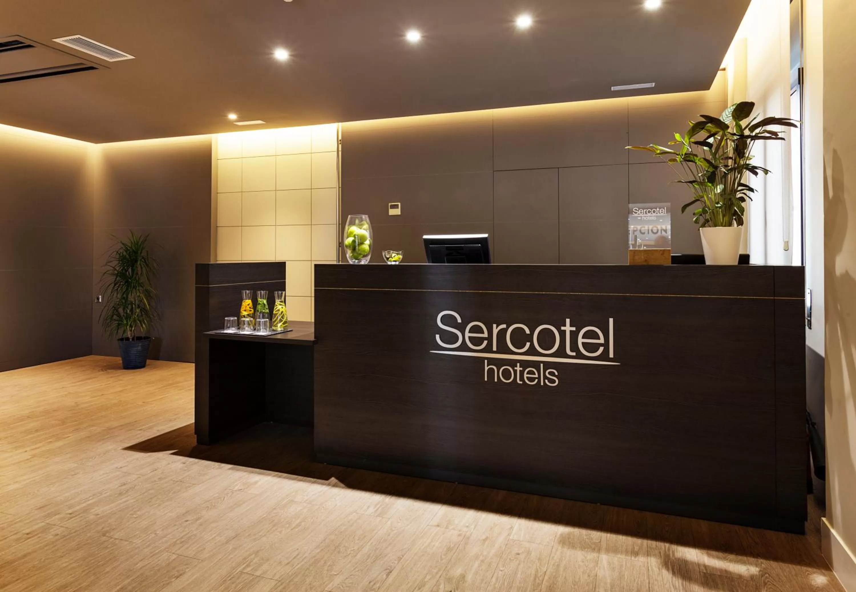 Lobby or reception in Hotel Sercotel Tudela Bardenas