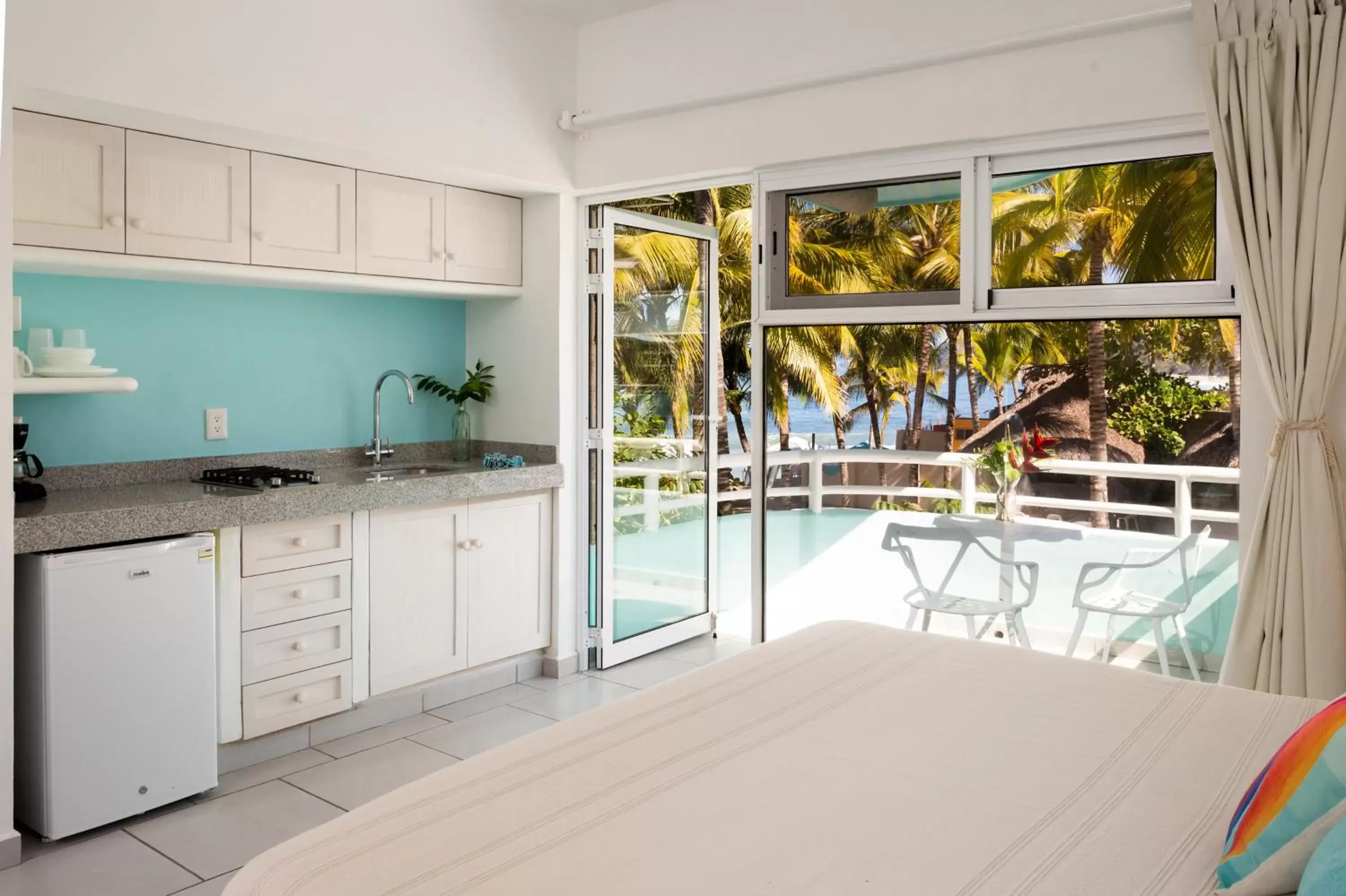 Balcony/Terrace in AzulPitaya Beach Front Hotel in Sayulita