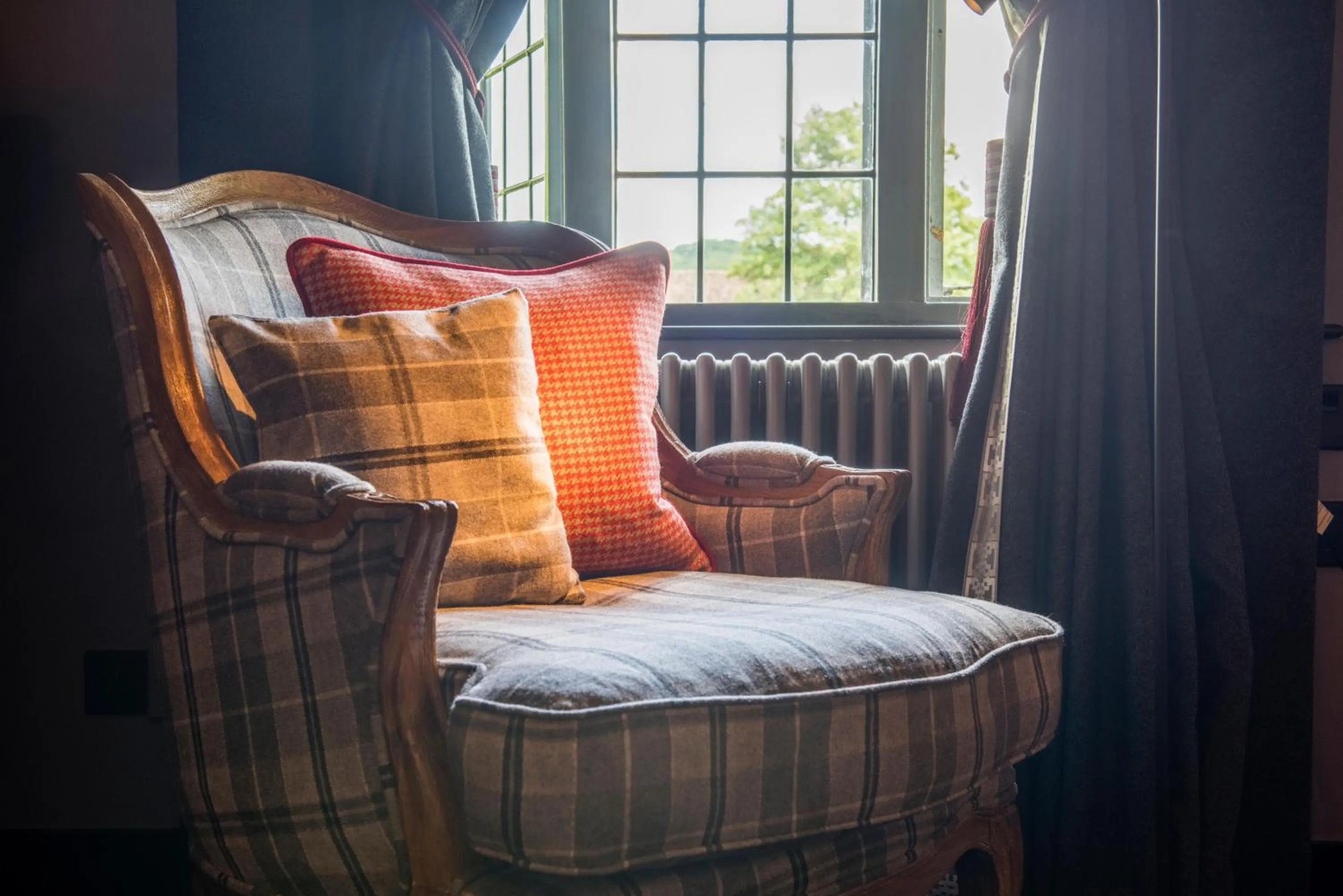 Seating area in The Lygon Arms - an Iconic Luxury Hotel