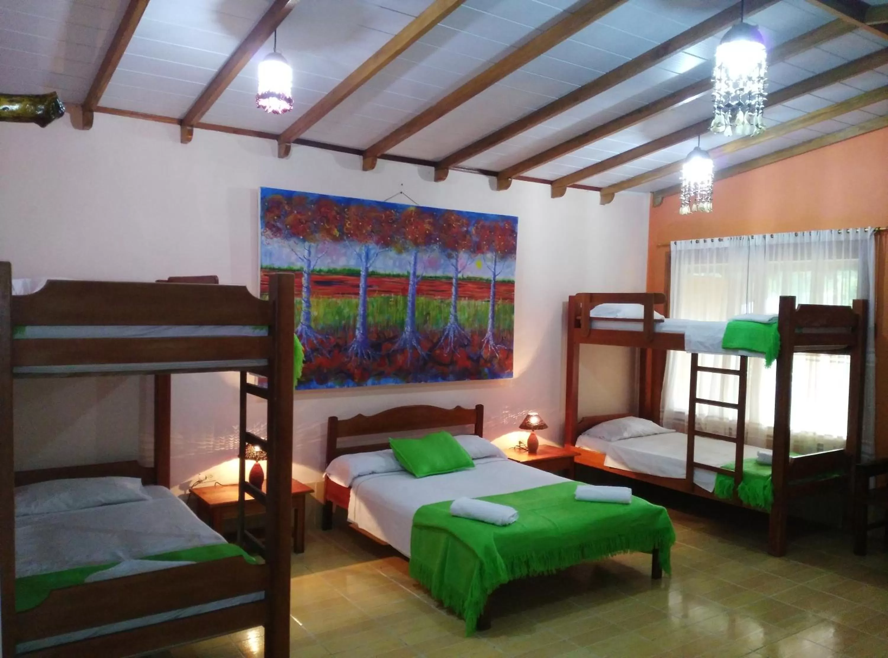 Day, Bed in Cabañas Yakuruna