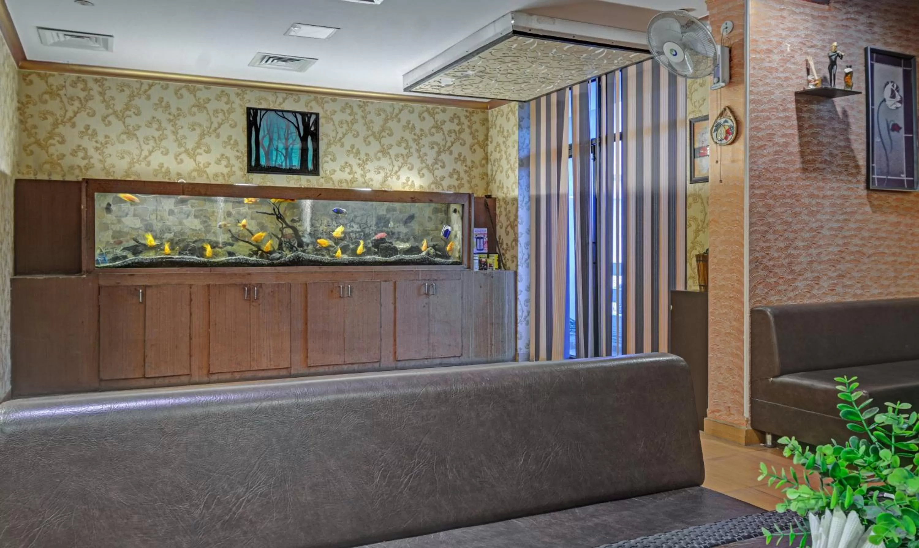 Seating area in Treebo New Rockwell Vivek Vihar