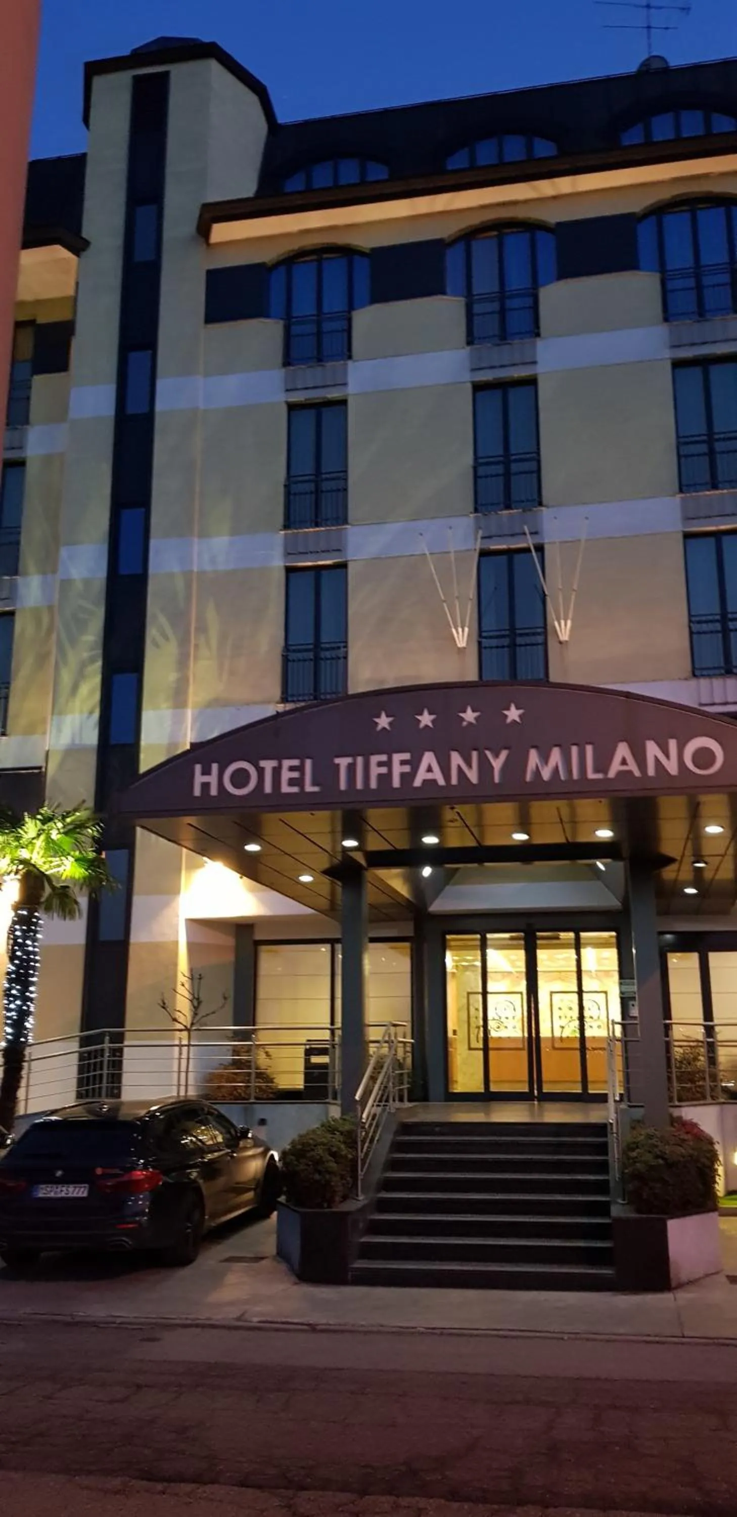 Facade/entrance in Hotel Tiffany Milano