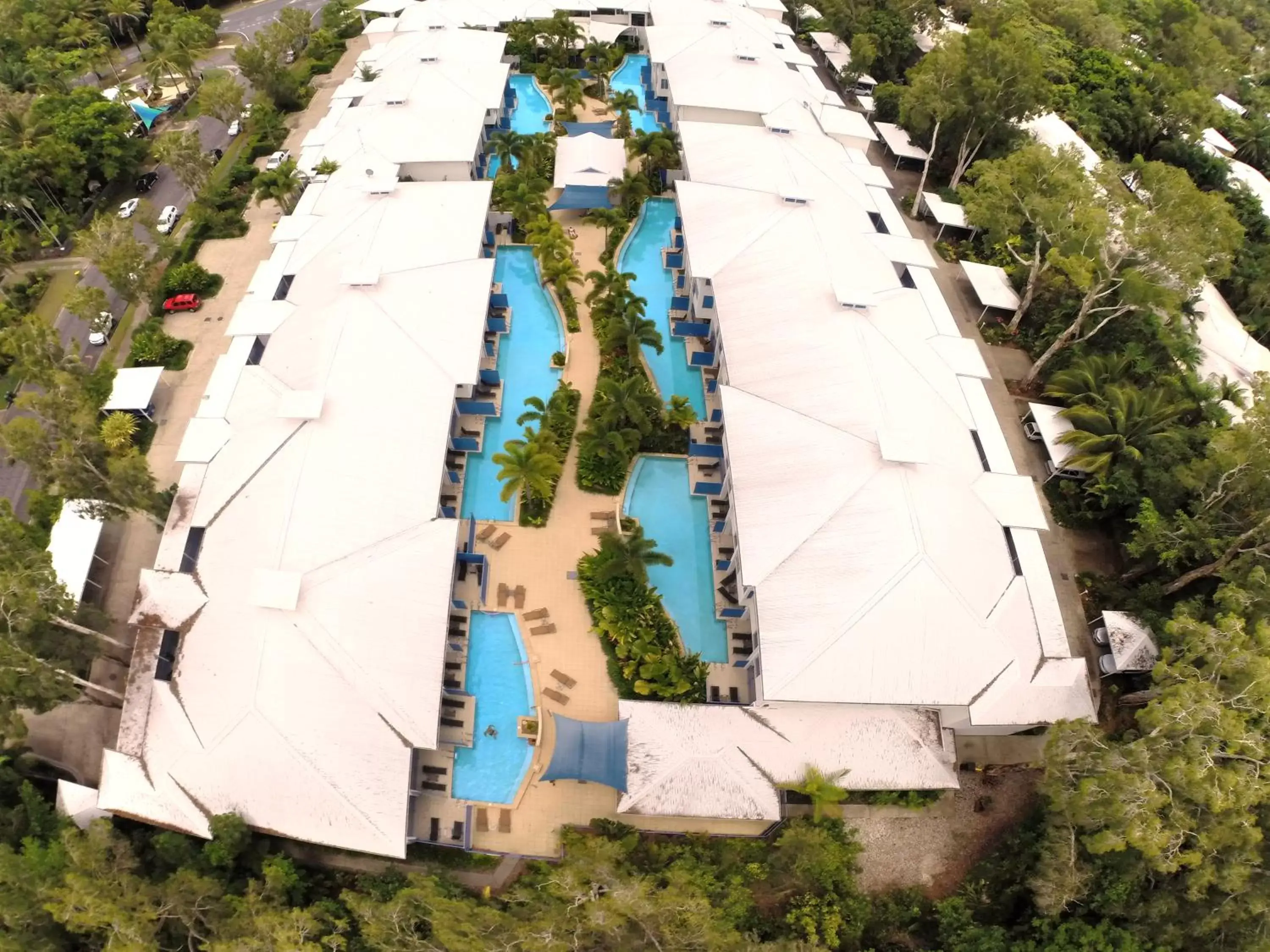 View (from property/room), Bird's-eye View in Silkari Lagoons Port Douglas