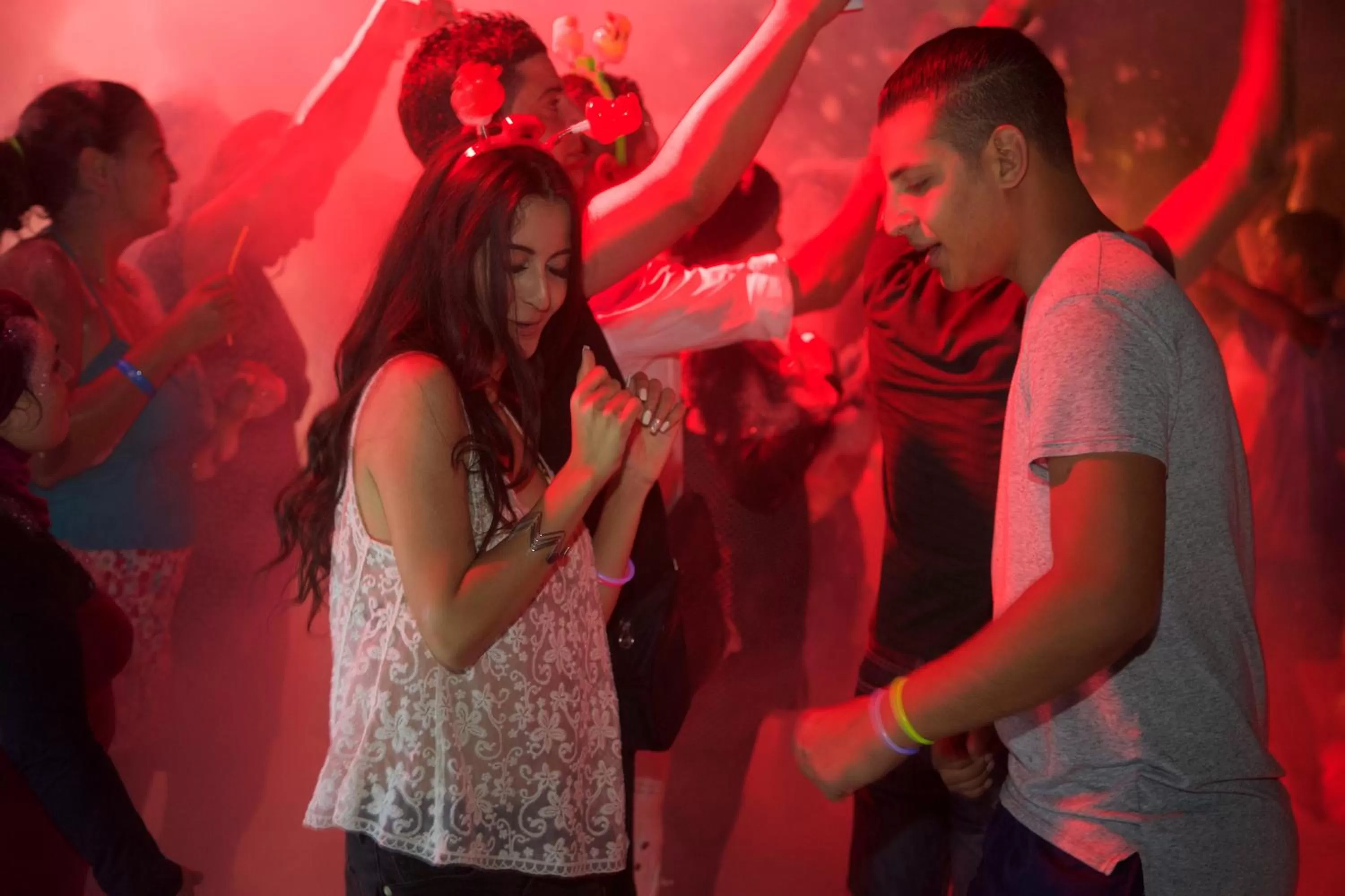 Evening entertainment in Mahdia Beach & Aqua Park