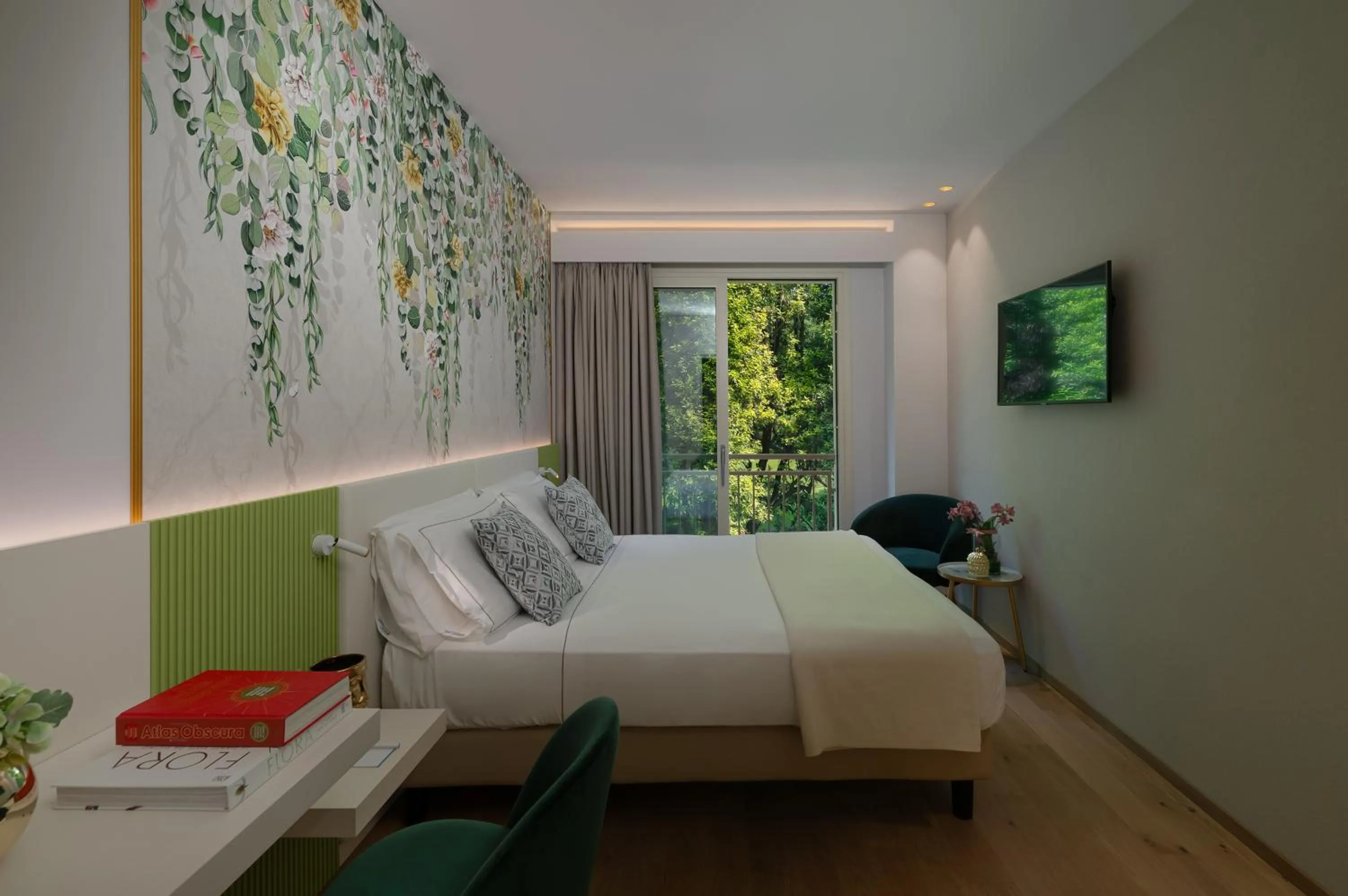 Bed in Olivi Hotel & Natural Spa