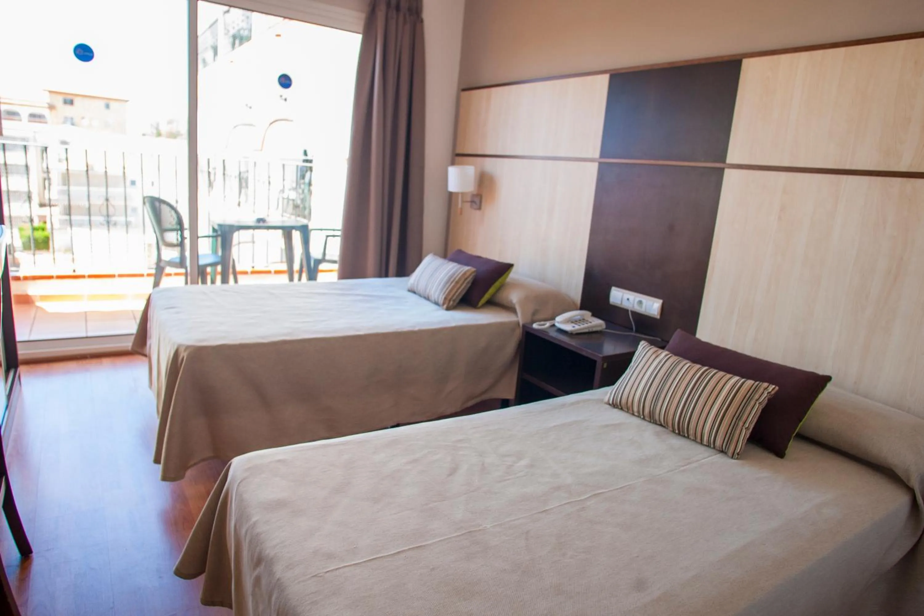 Bed in Hotel Comarruga Platja