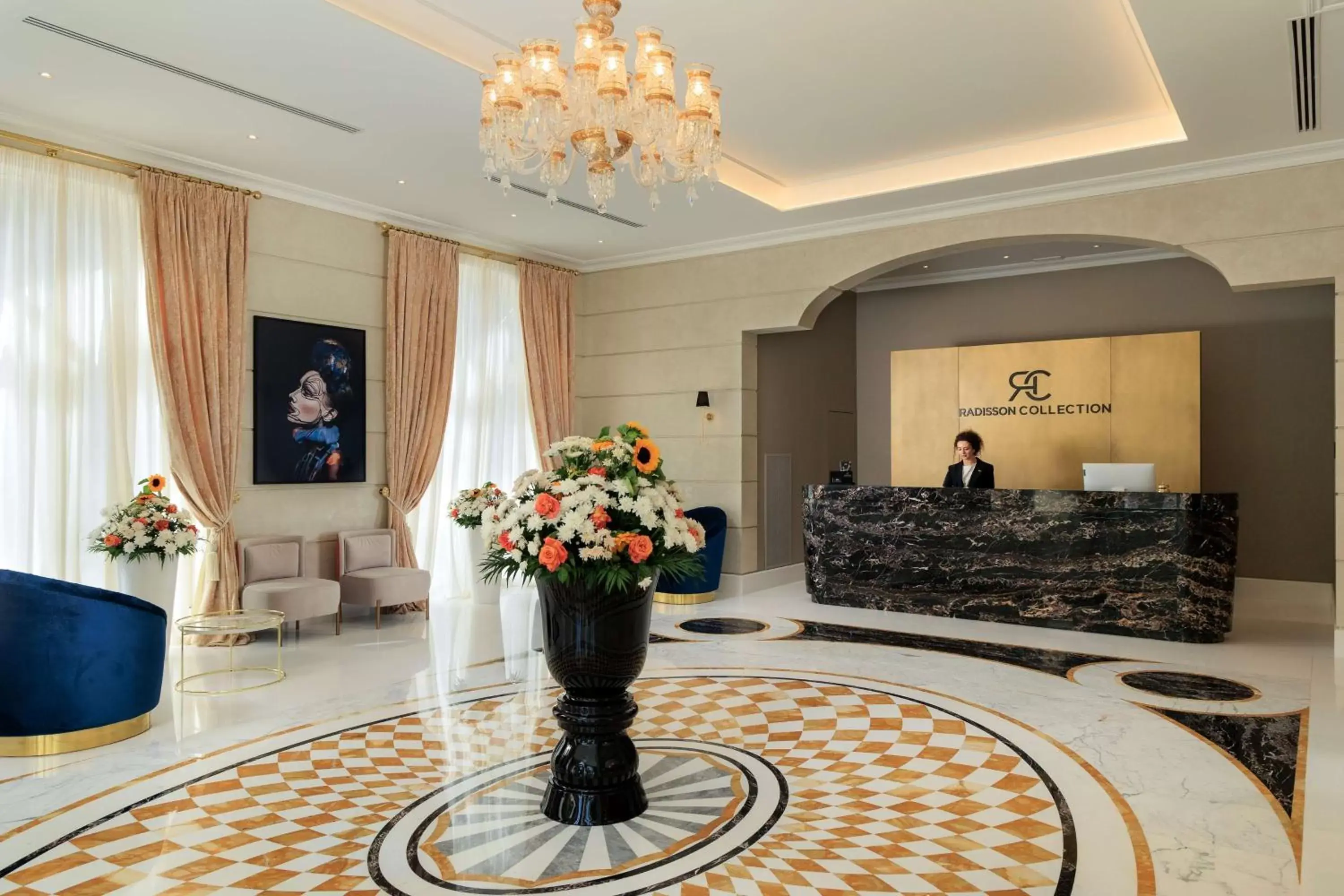 Lobby or reception, Lobby/Reception in Radisson Collection Morina Hotel, Tirana