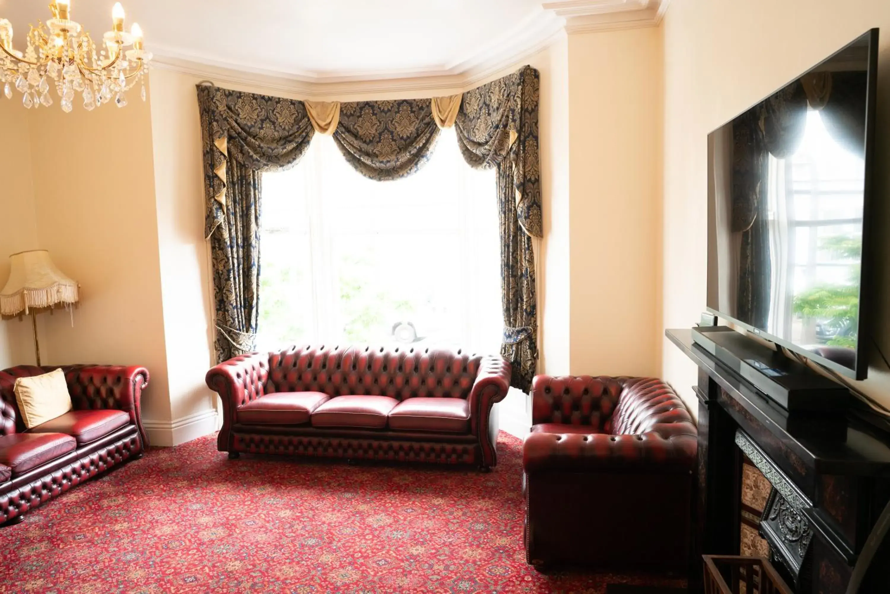 Living room, Seating Area in Llandudno Hostel