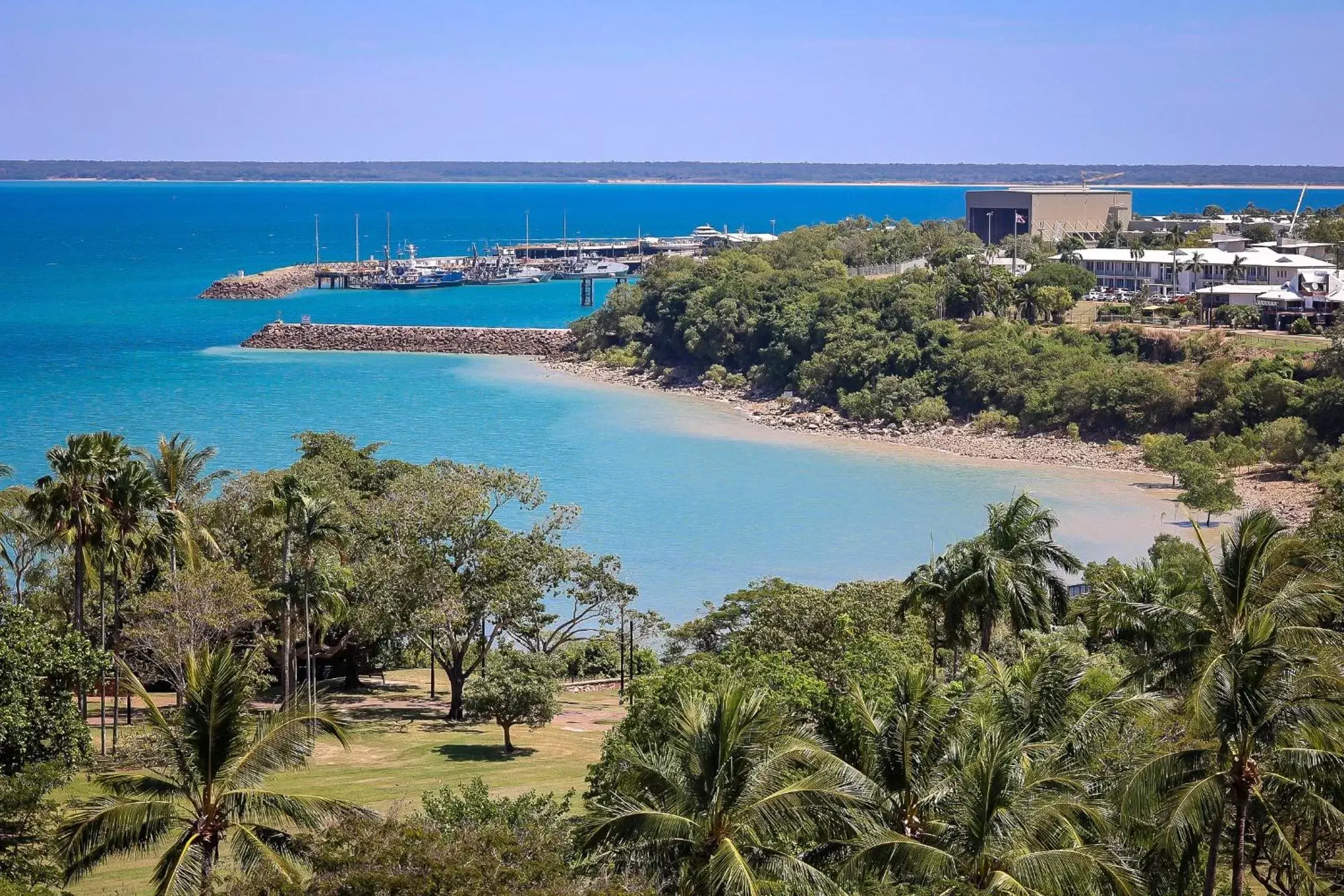 Sea view, Bird's-eye View in Hilton Garden Inn Darwin