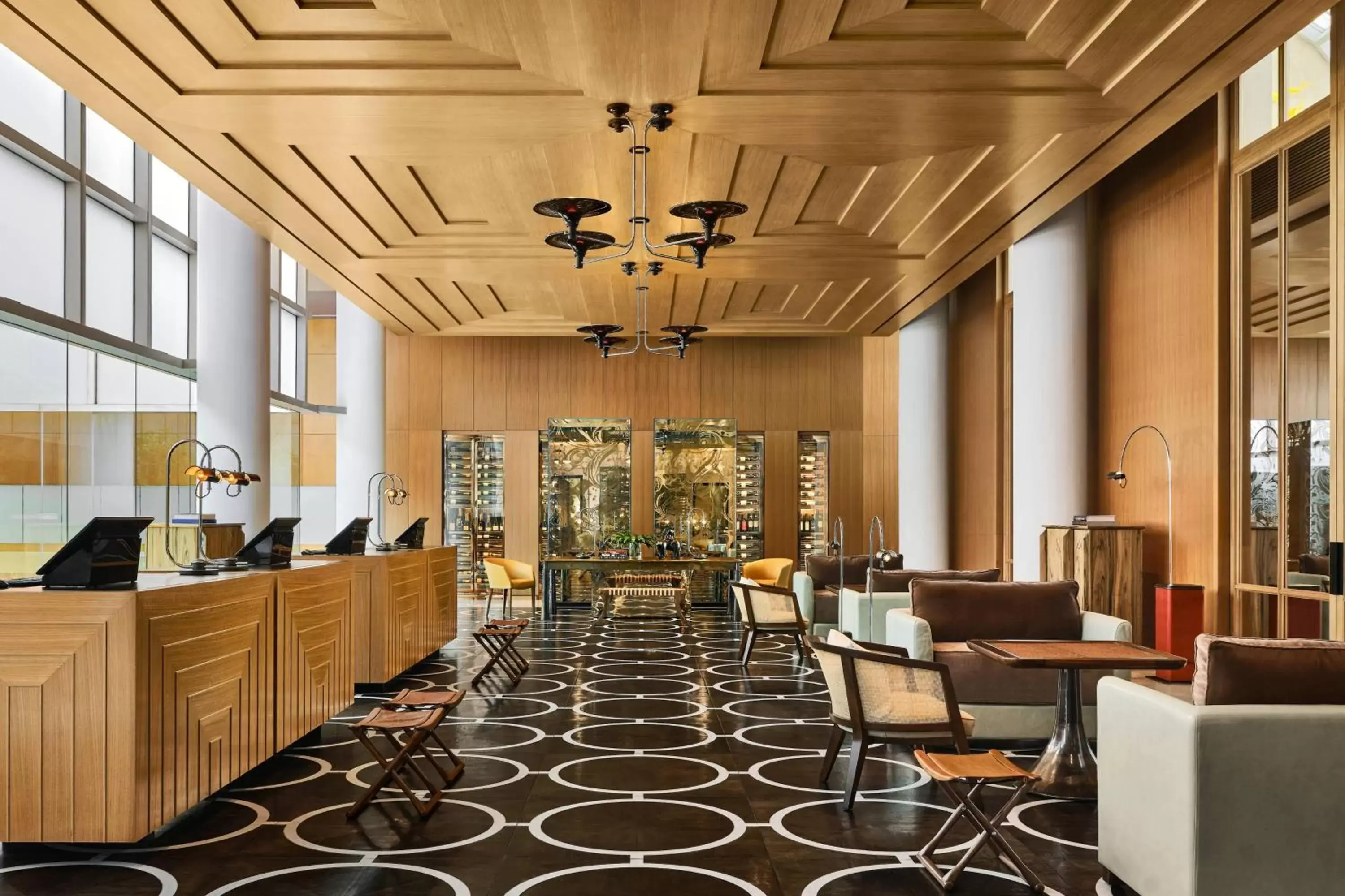 Lobby or reception, Restaurant/Places to Eat in The Ritz-Carlton, Millenia Singapore