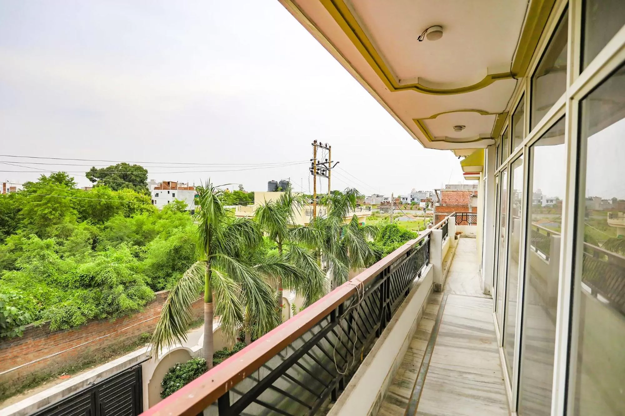 Balcony/Terrace in FabHotel Kriti Green - Hanuman Mandir, Lathia