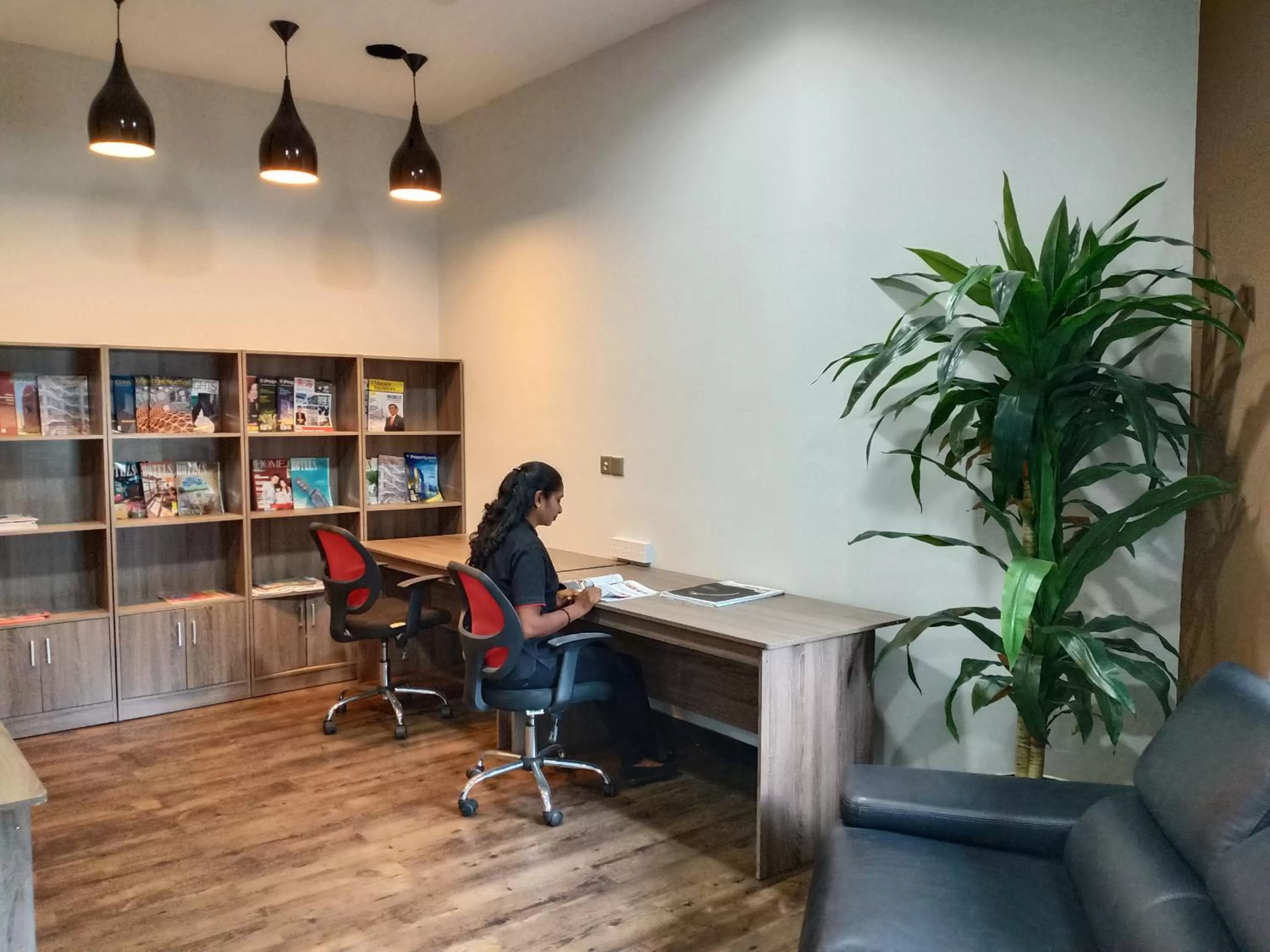 Library in Sense Hotel Taiping