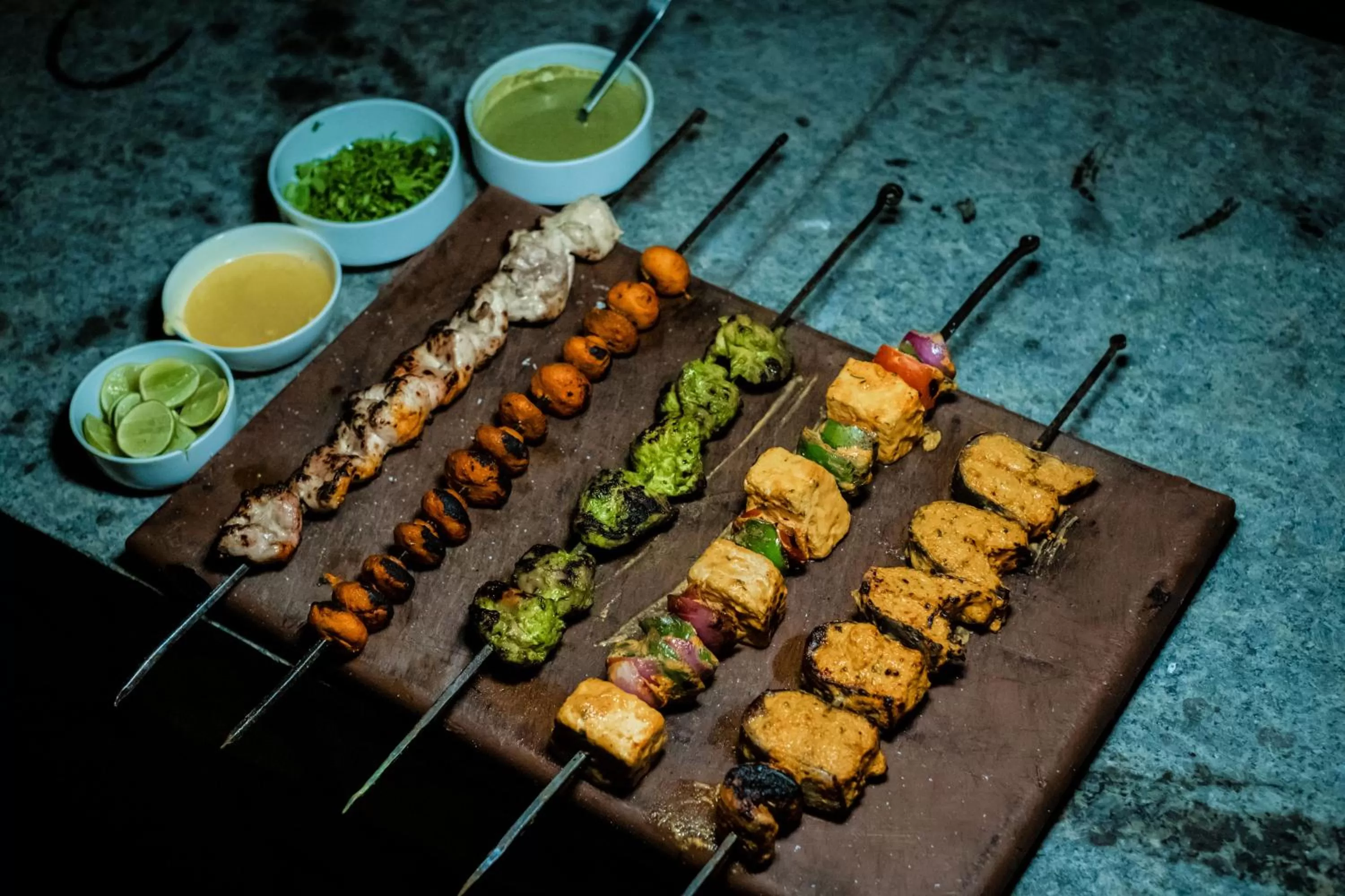 Food close-up in Bhikampur Lodge By Nine Hotels