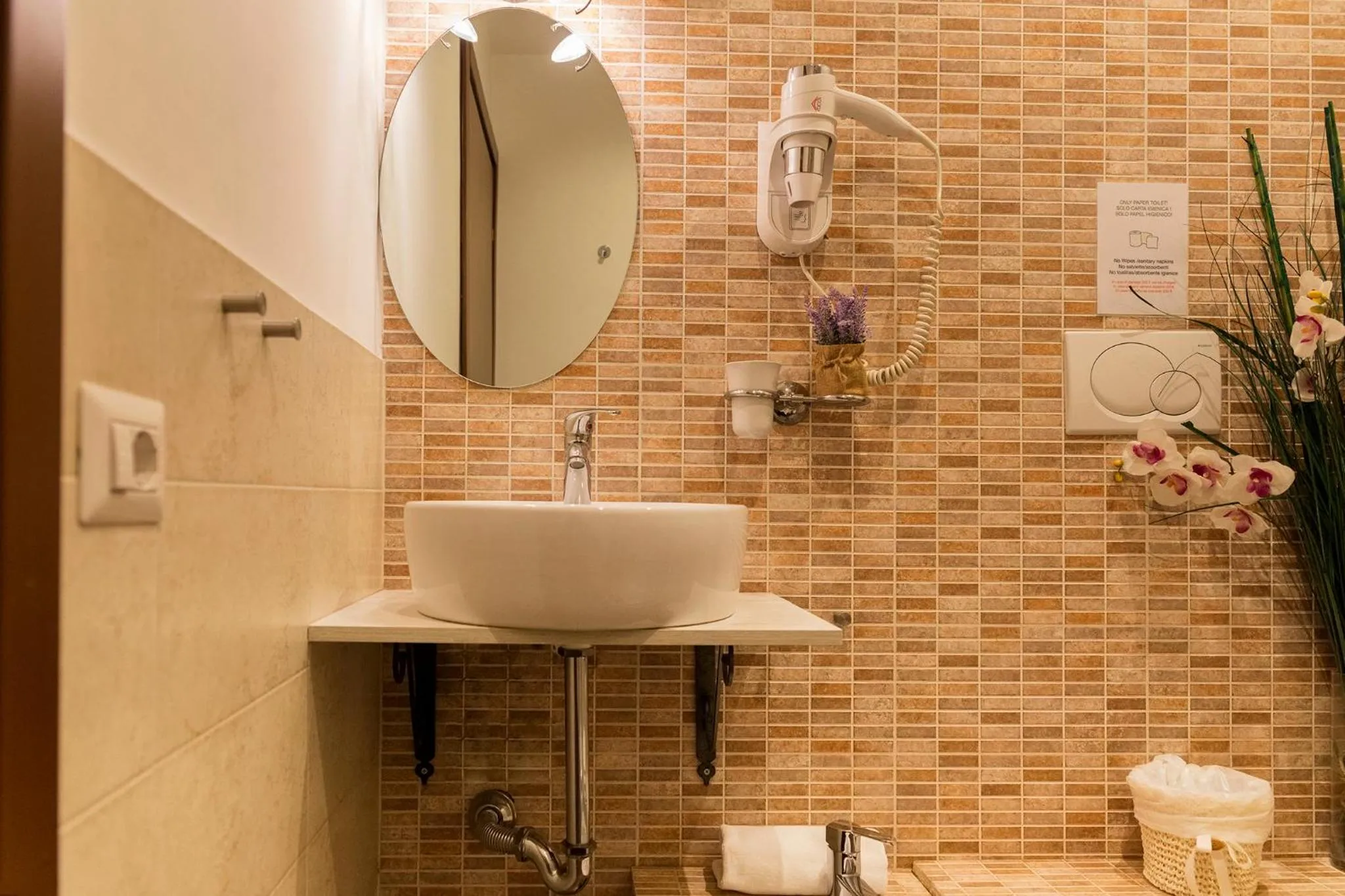 Bathroom in Dulcis In Fundo b&b