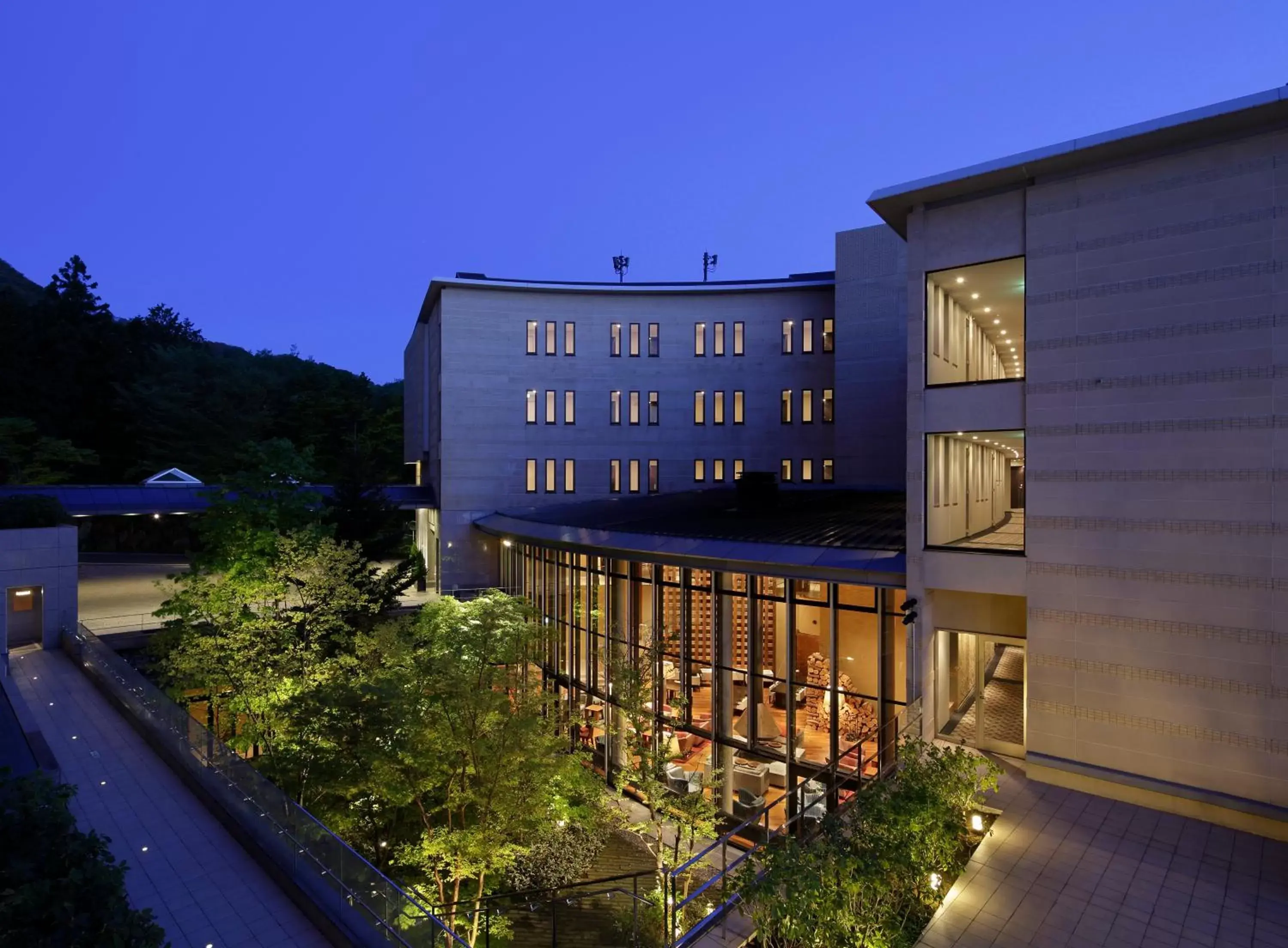 Facade/entrance in Hyatt Regency Hakone Resort and Spa