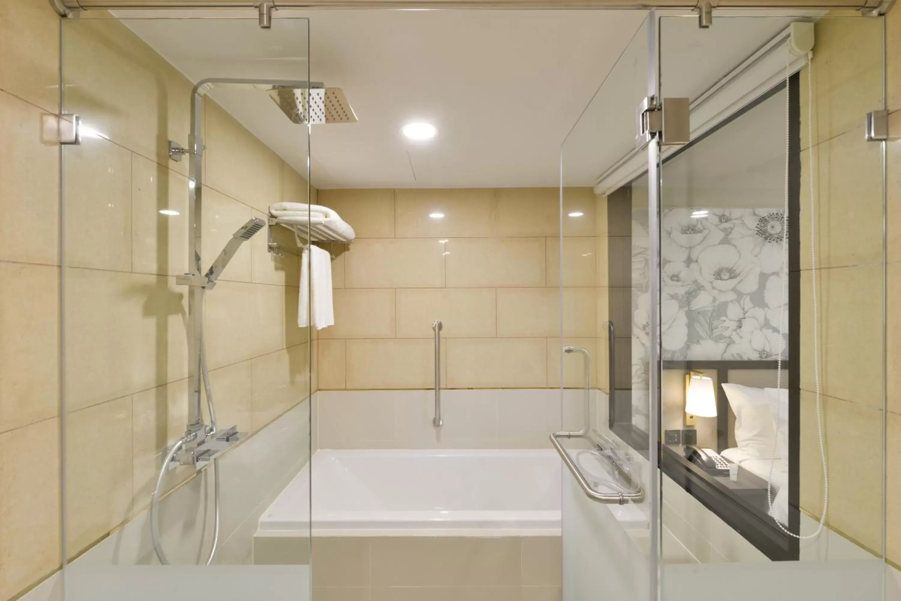 Bath, Bathroom in Oakwood Hotel & Residence Bangkok SHA Plus Certified