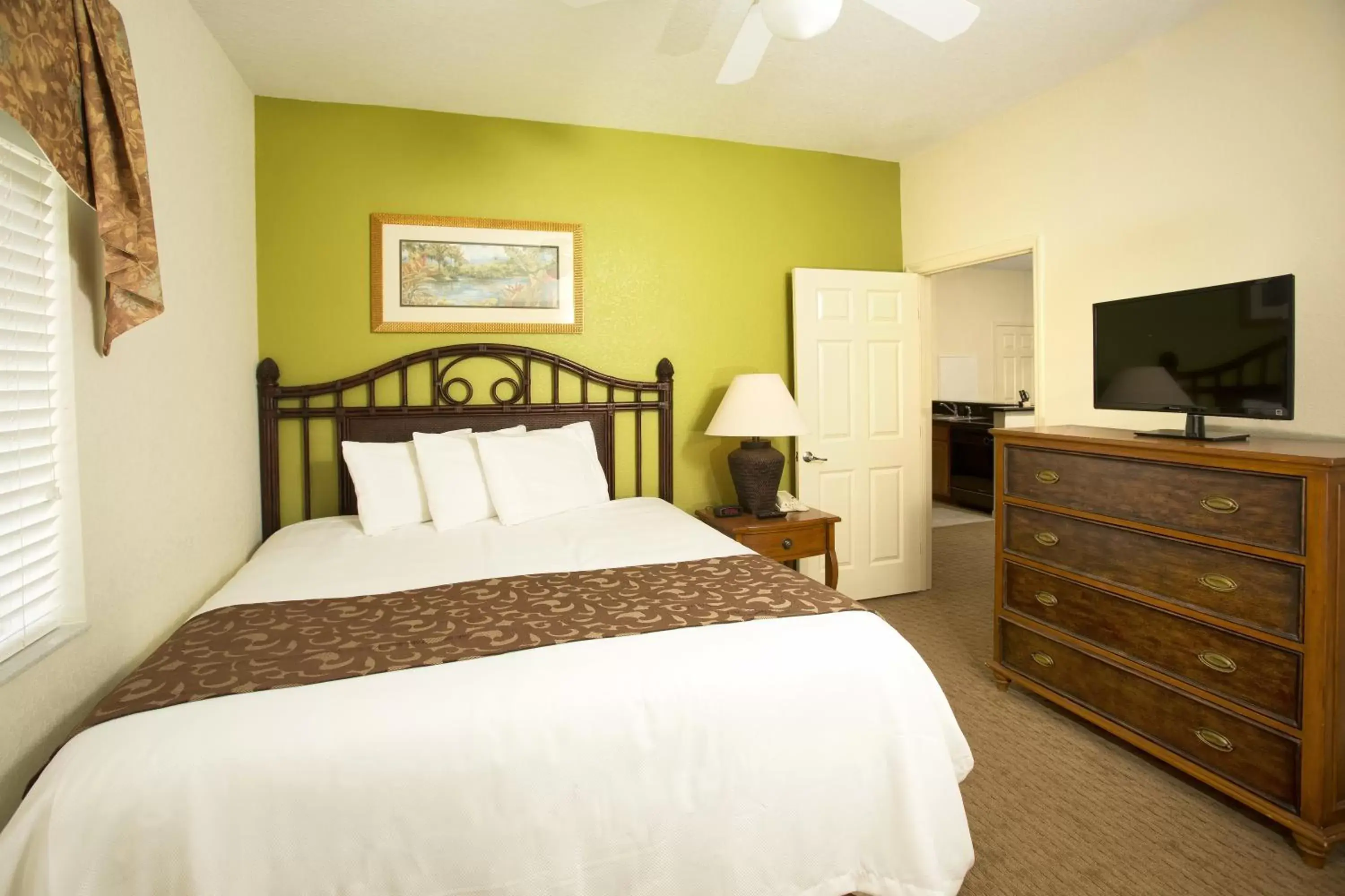 Bedroom, Bed in Lake Buena Vista Resort Village and Spa, a staySky Hotel & Resort Near Disney