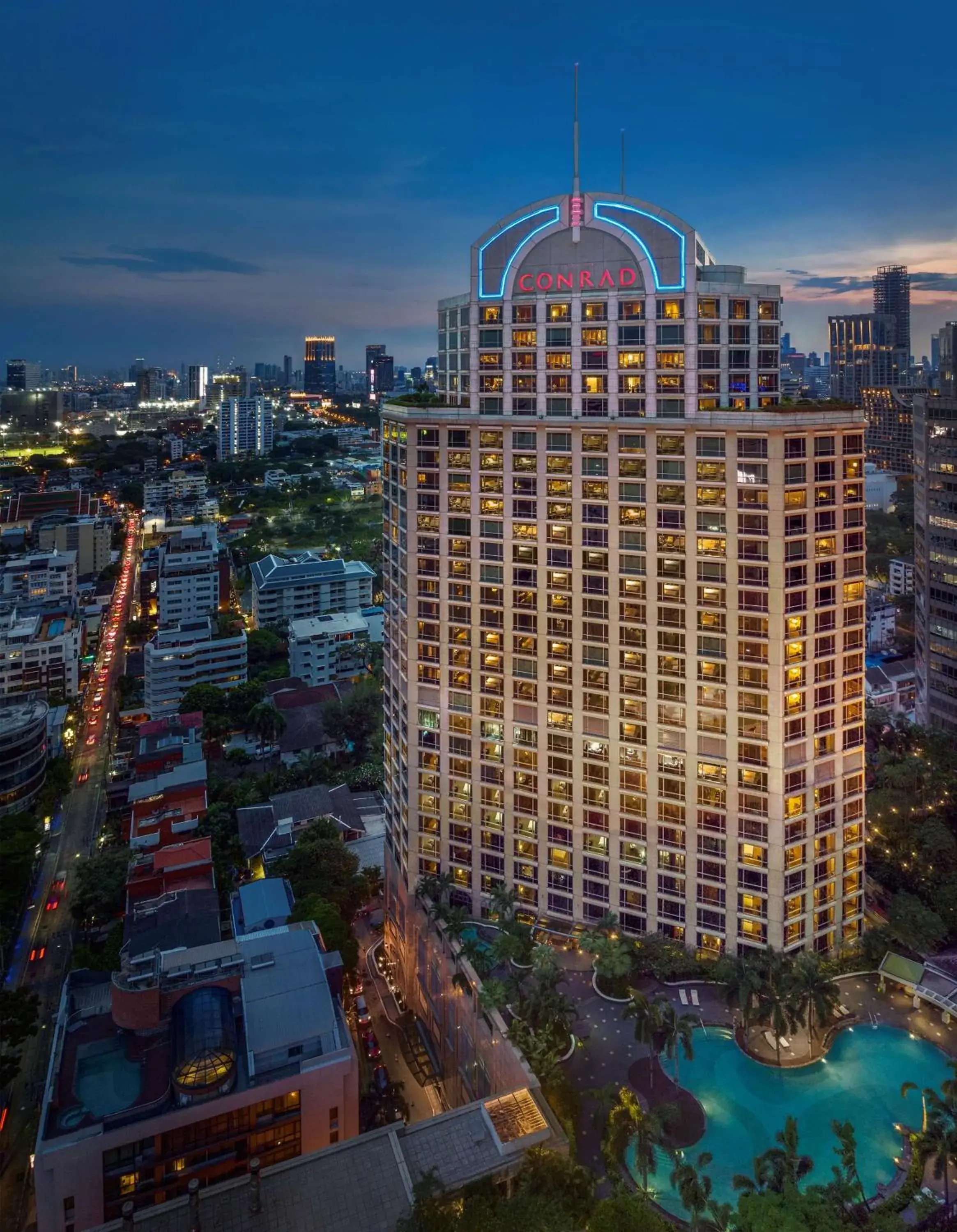 Property building in Conrad Bangkok